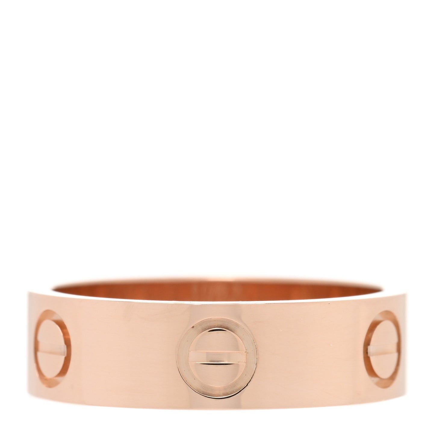 18K Pink Gold 5.5mm LOVE Ring 54 7