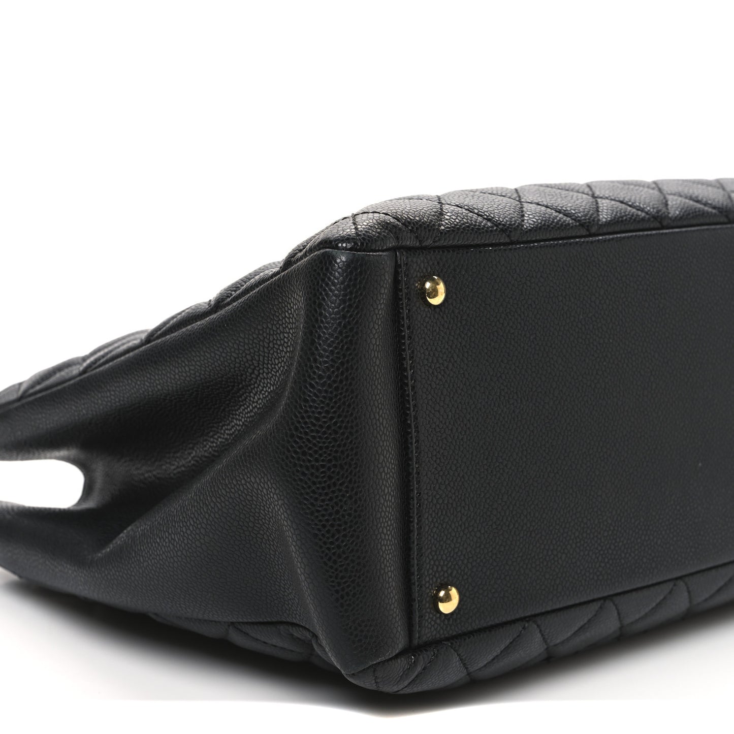 Caviar Quilted XL Grand Shopping Tote GST Black