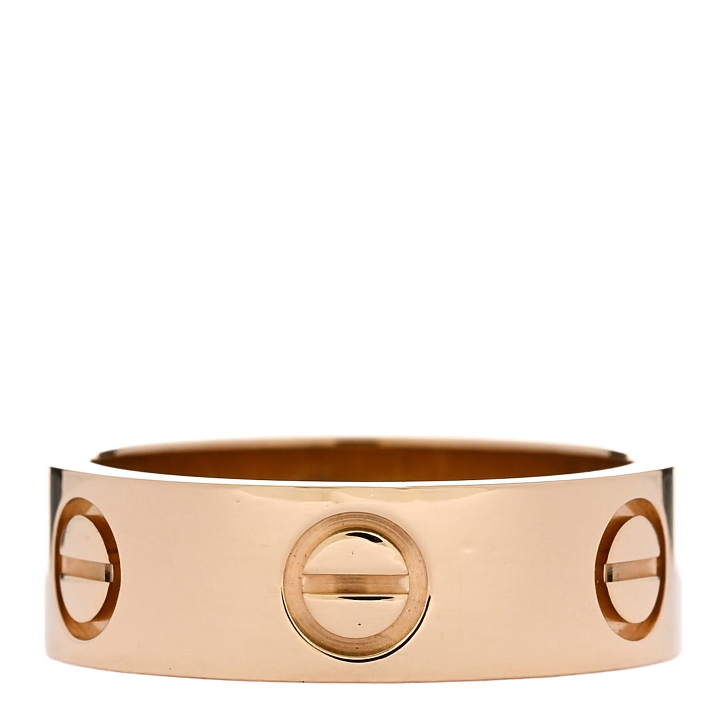 18K Yellow Gold 5.5mm LOVE Ring 48 4.5