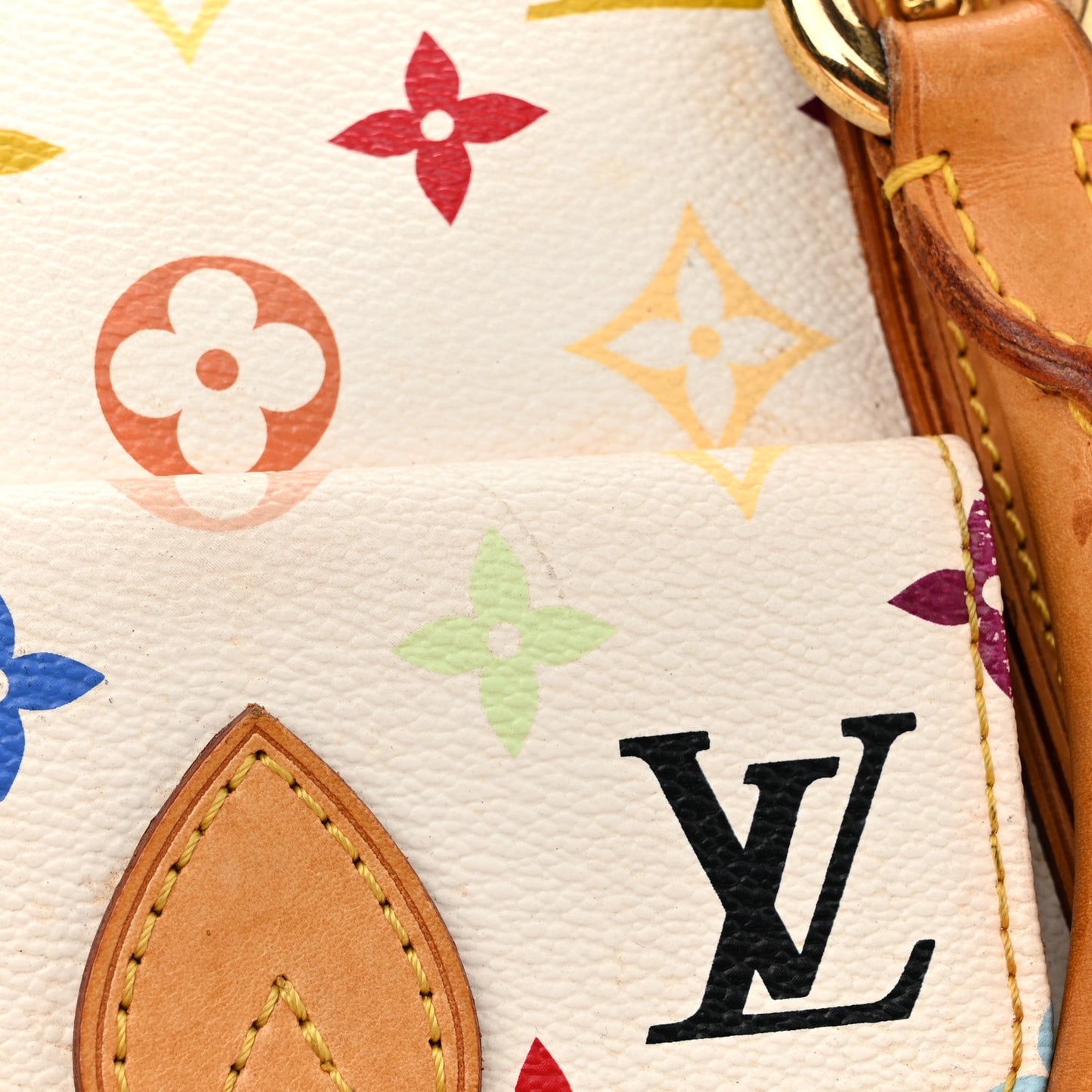 Monogram Multicolor Priscilla White