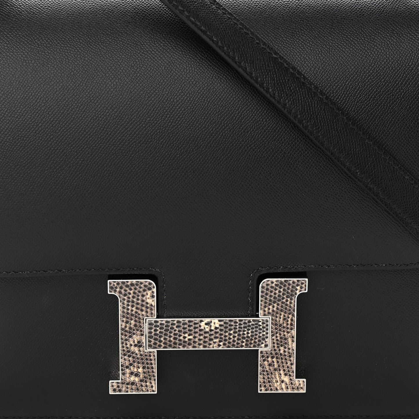 Grained Monsieur Lizard Constance 24 Black Ombre