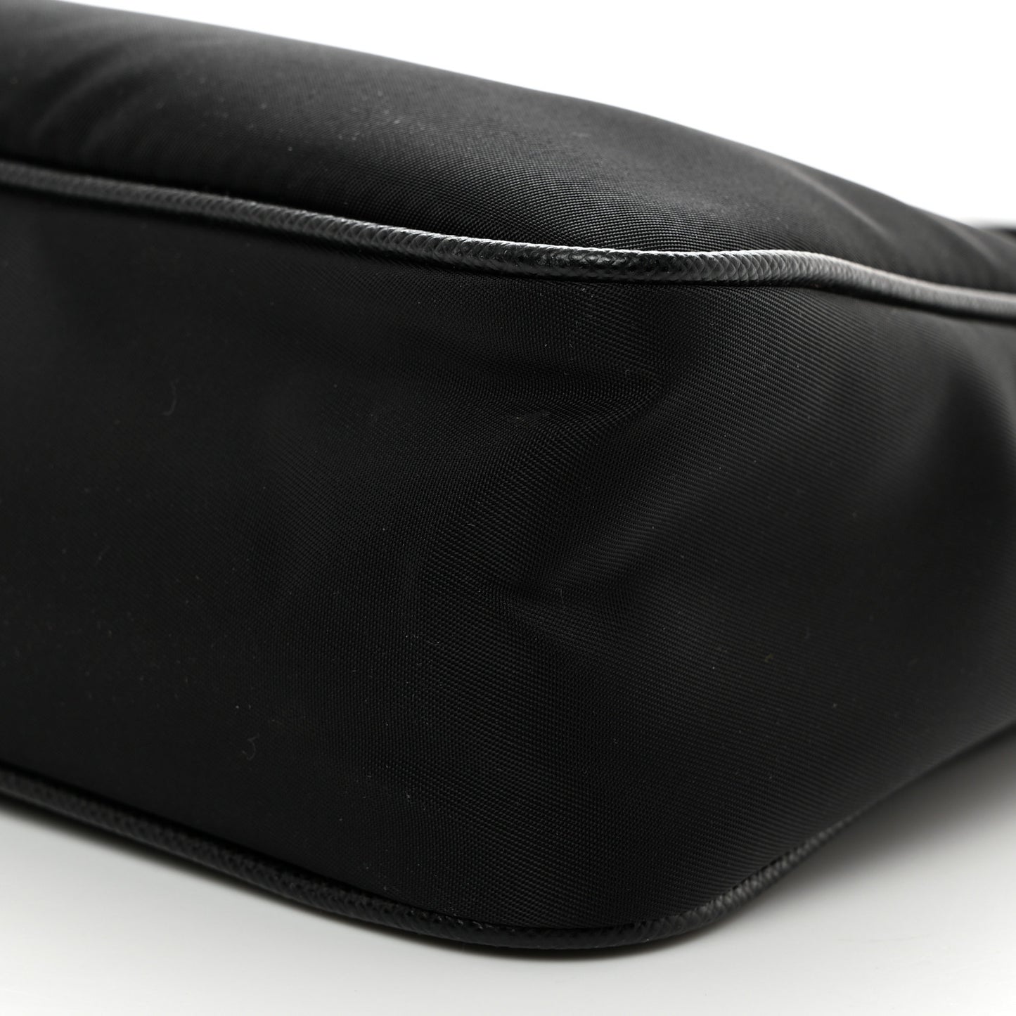 Tessuto Nylon Saffiano Mini Re-Edition 2005 Bag Black