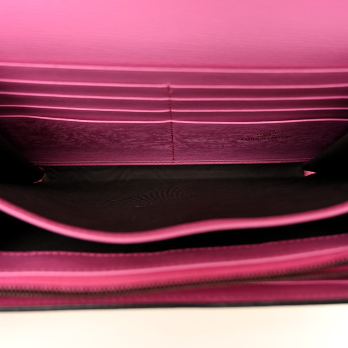 Calfskin Floral Print Mini Dionysus Chain Wallet Ivory Pink