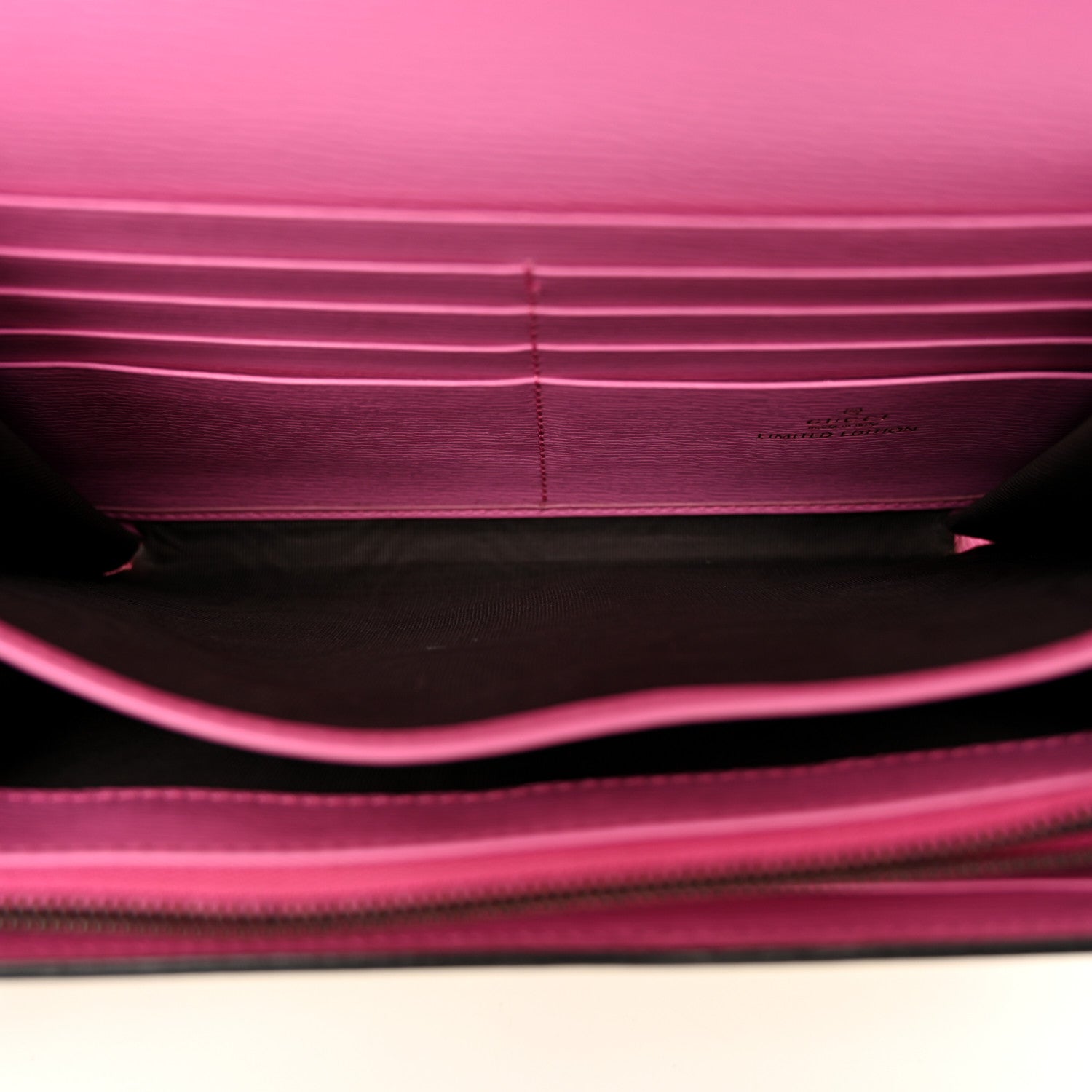 Gucci Calfskin Floral Print Mini Dionysus Chain Wallet Ivory Pink 5 of 12