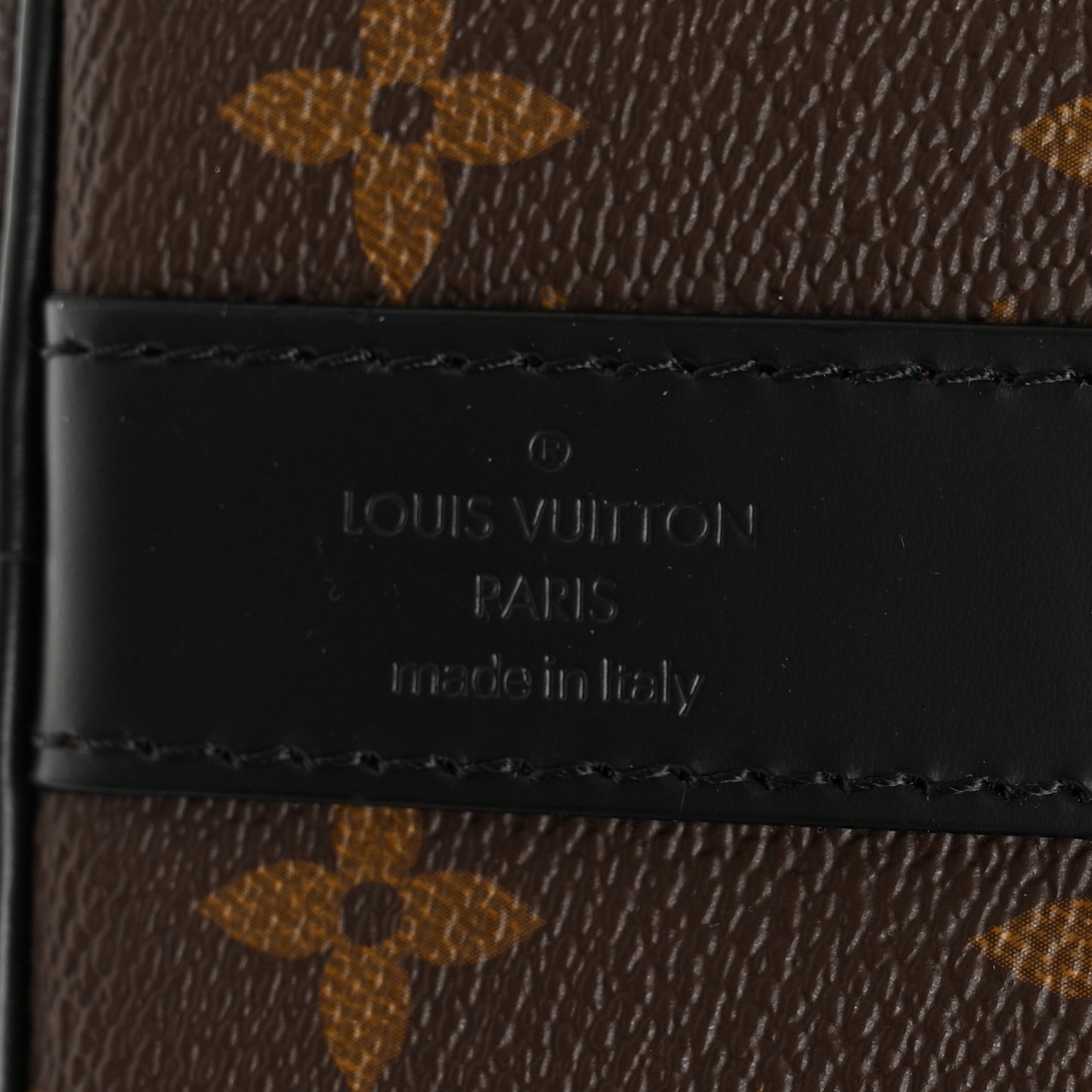 Monogram Macassar Keepall Bandouliere 55