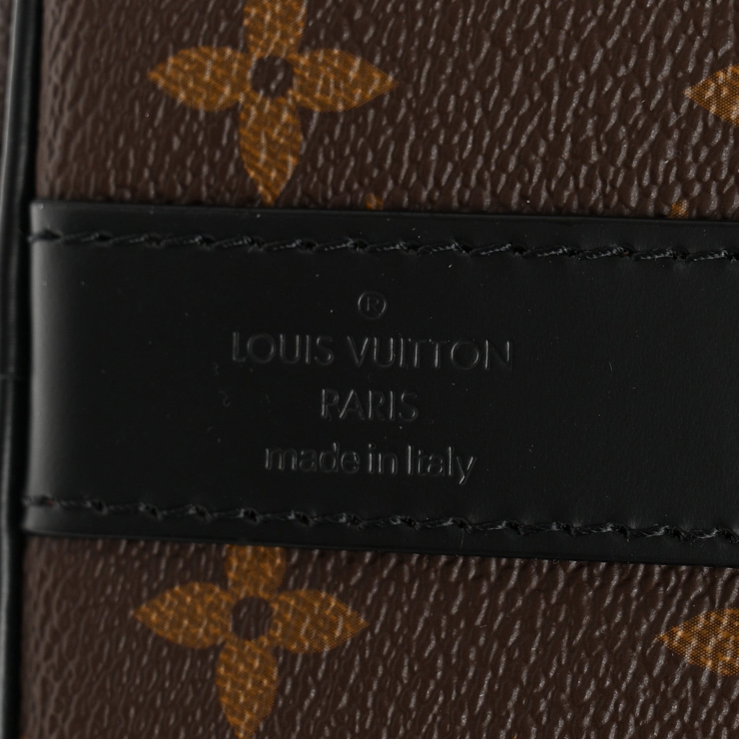 Louis Vuitton Monogram Macassar Keepall Bandouliere 55 5 of 9