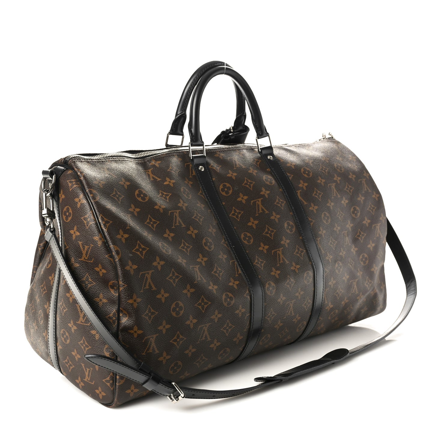 Monogram Macassar Keepall Bandouliere 55