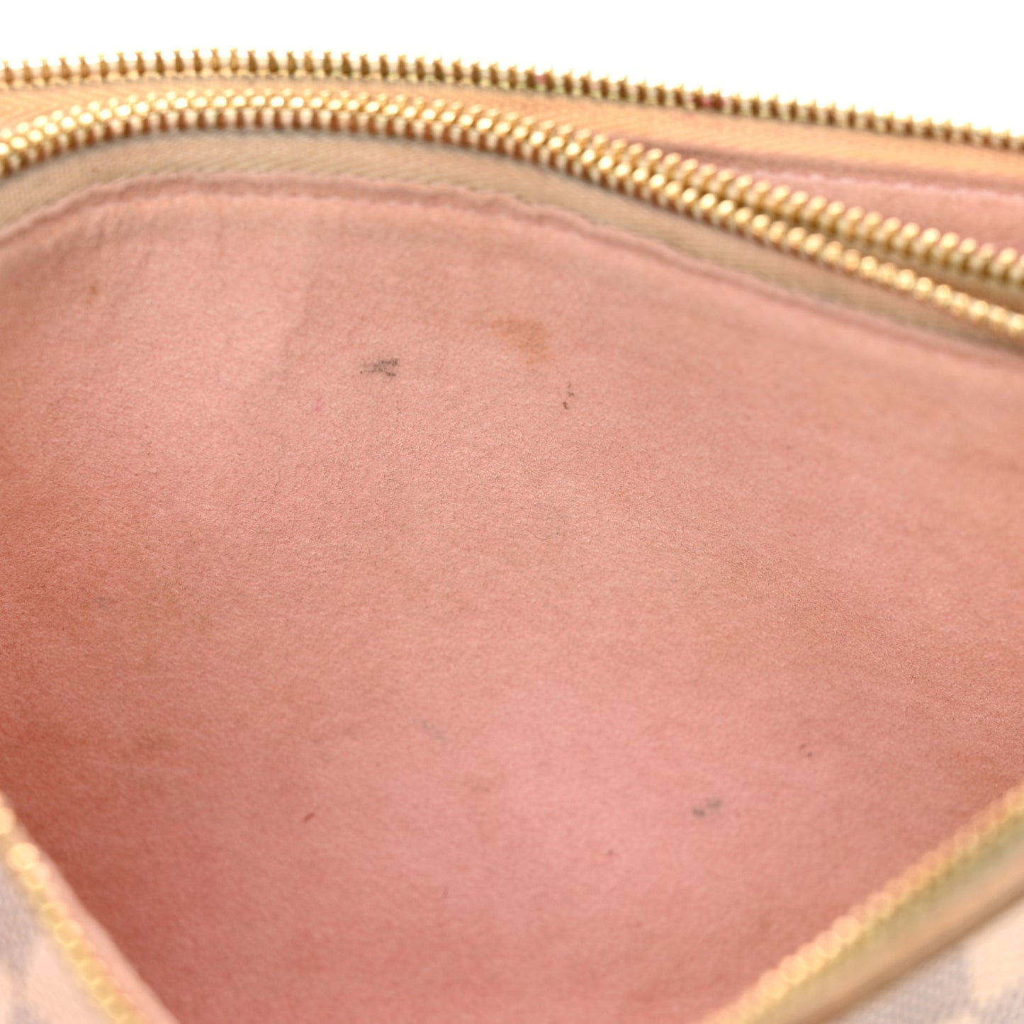 Damier Azur Double Zip Pochette