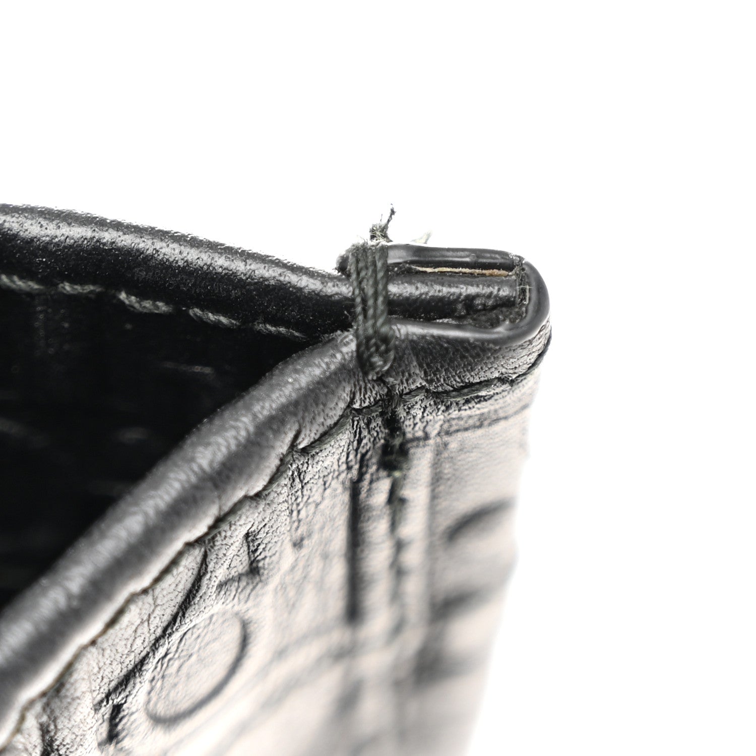 Christian Dior Oblique Calfskin Embossed Large Book Tote Black 11 of 11