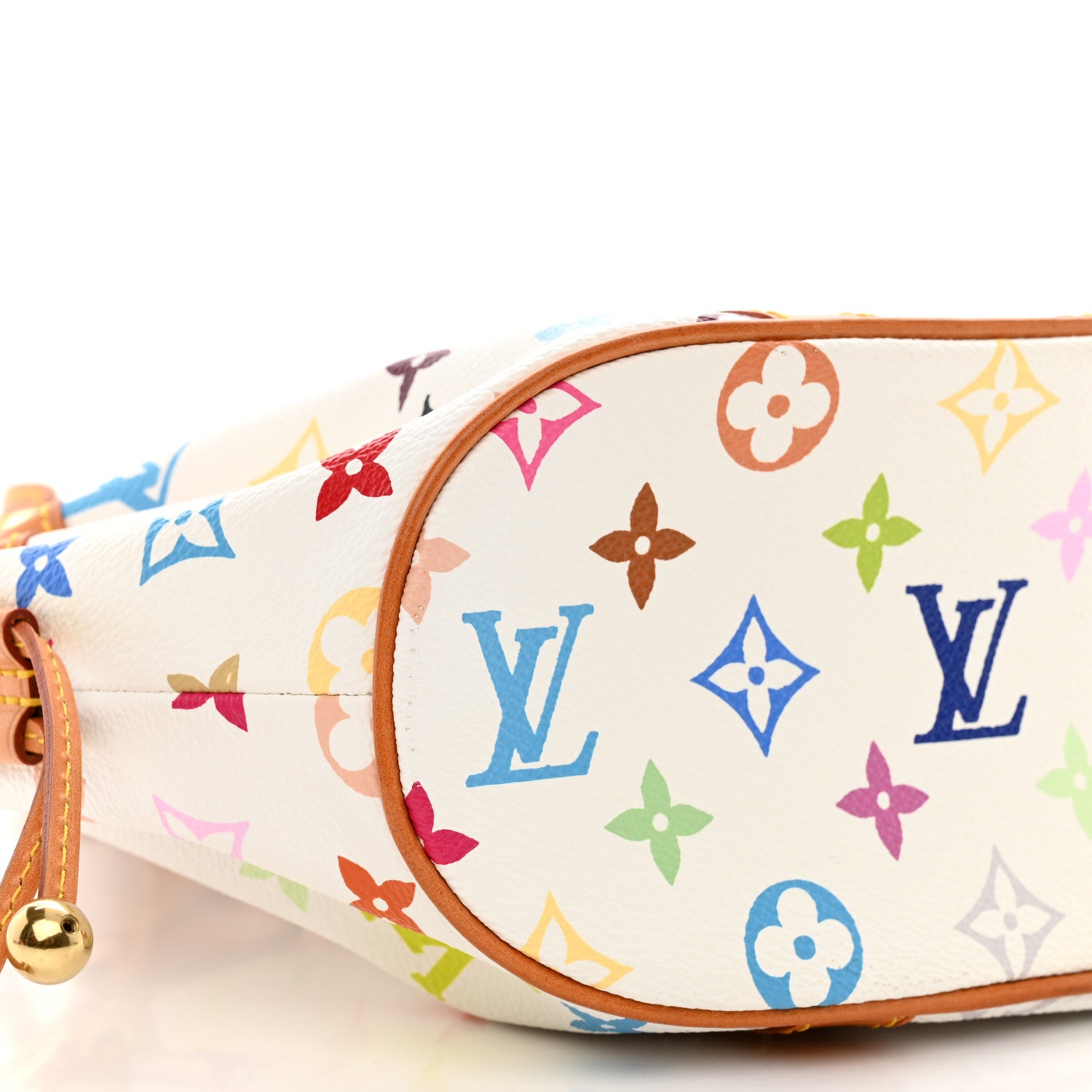 Louis Vuitton Monogram Multicolor Theda GM White 9 of 10