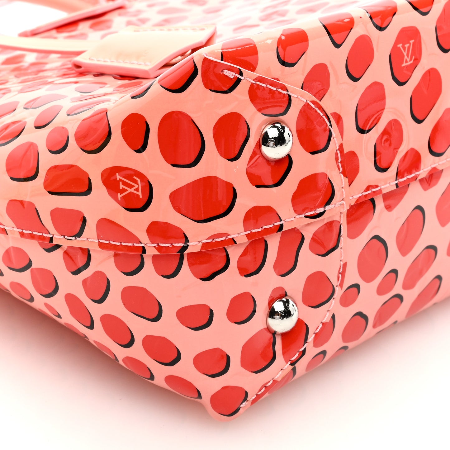 Vernis Jungle Dots Open Tote Sugar Pink Poppy
