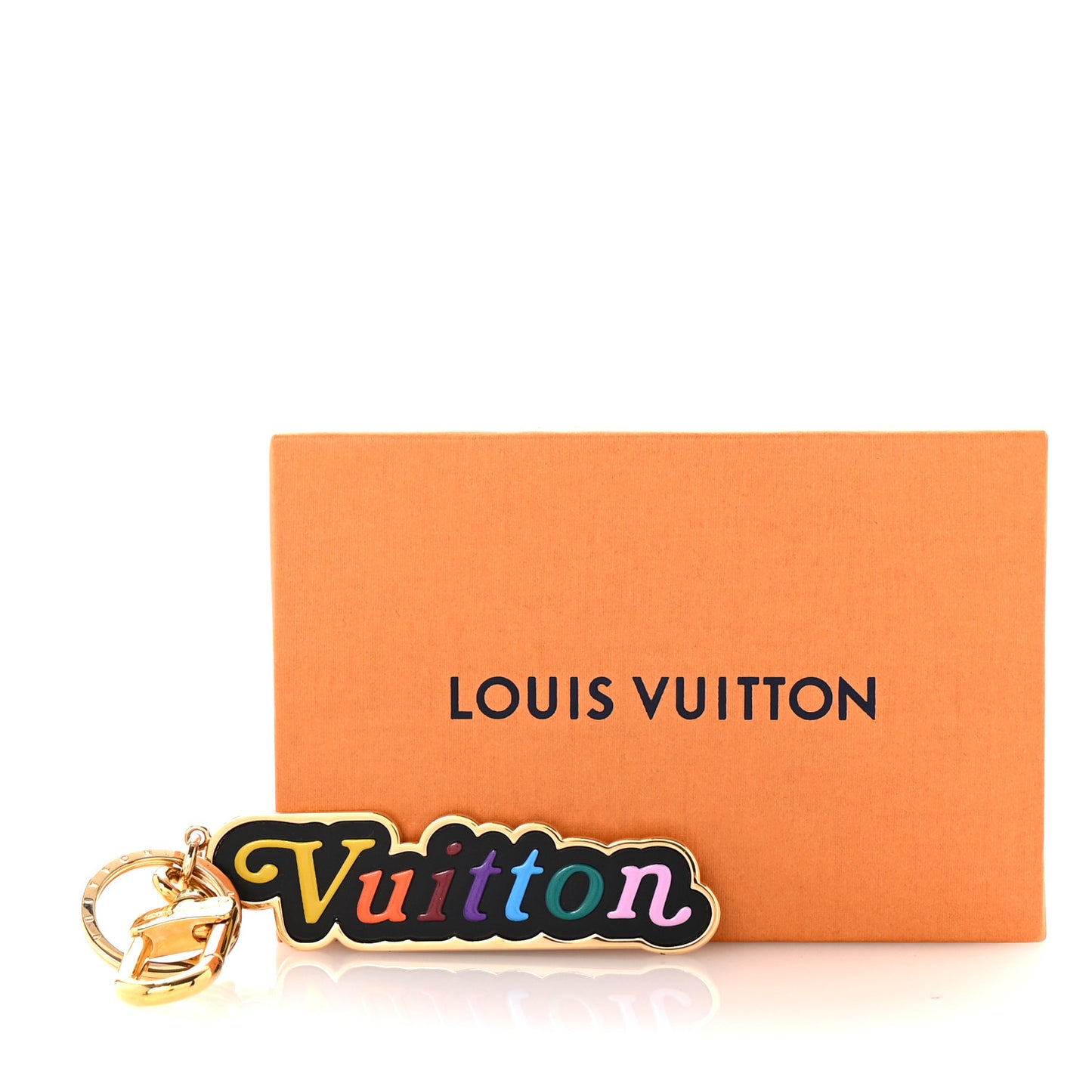 New Wave Bag Charm Key Holder Multicolor