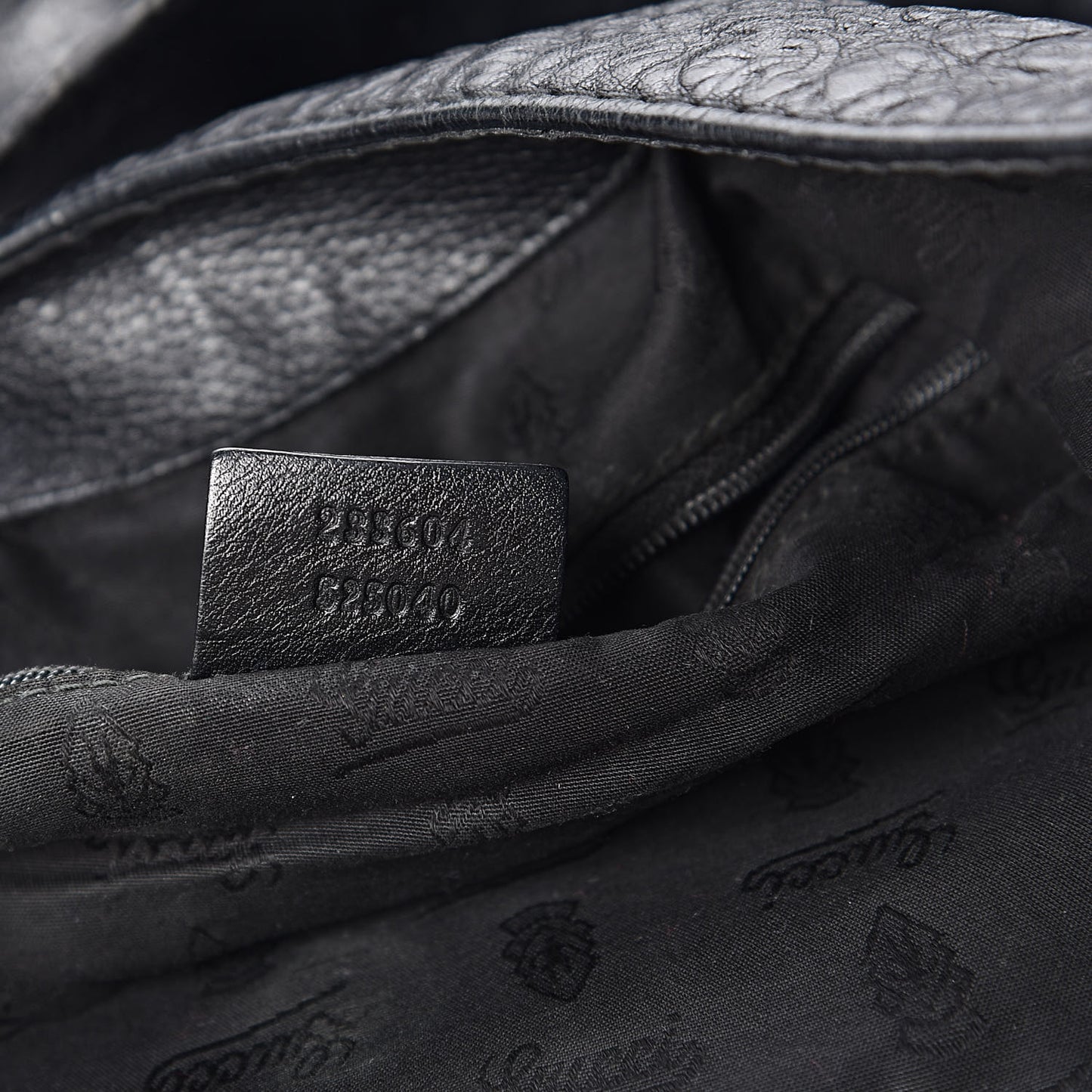 Guccissima Large New Ladies Web Hobo Black