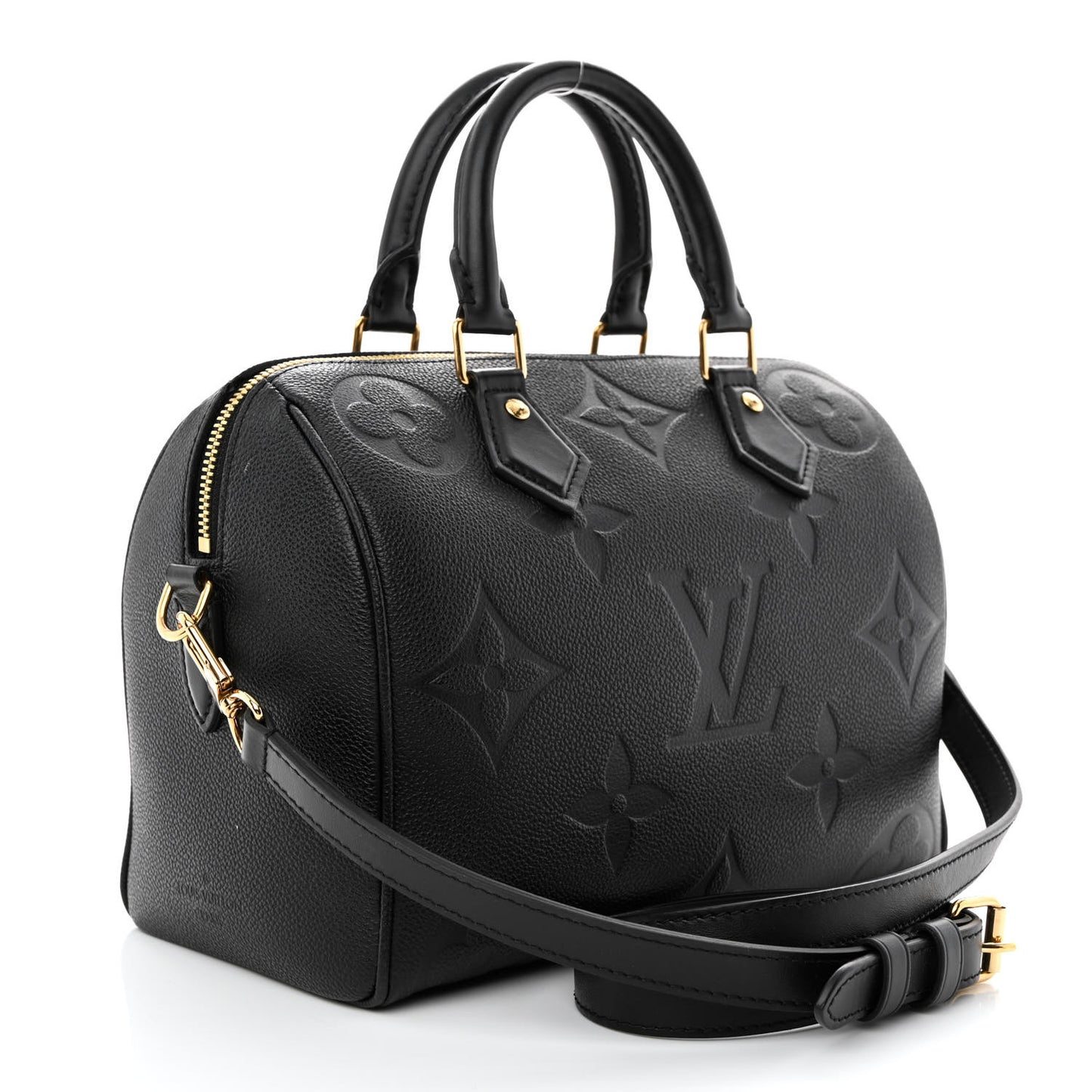 Empreinte Monogram Giant Speedy Bandouliere 25 Black