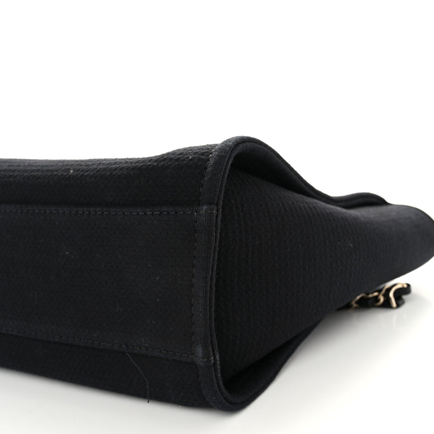 Mixed Fibers Small Deauville Tote Black