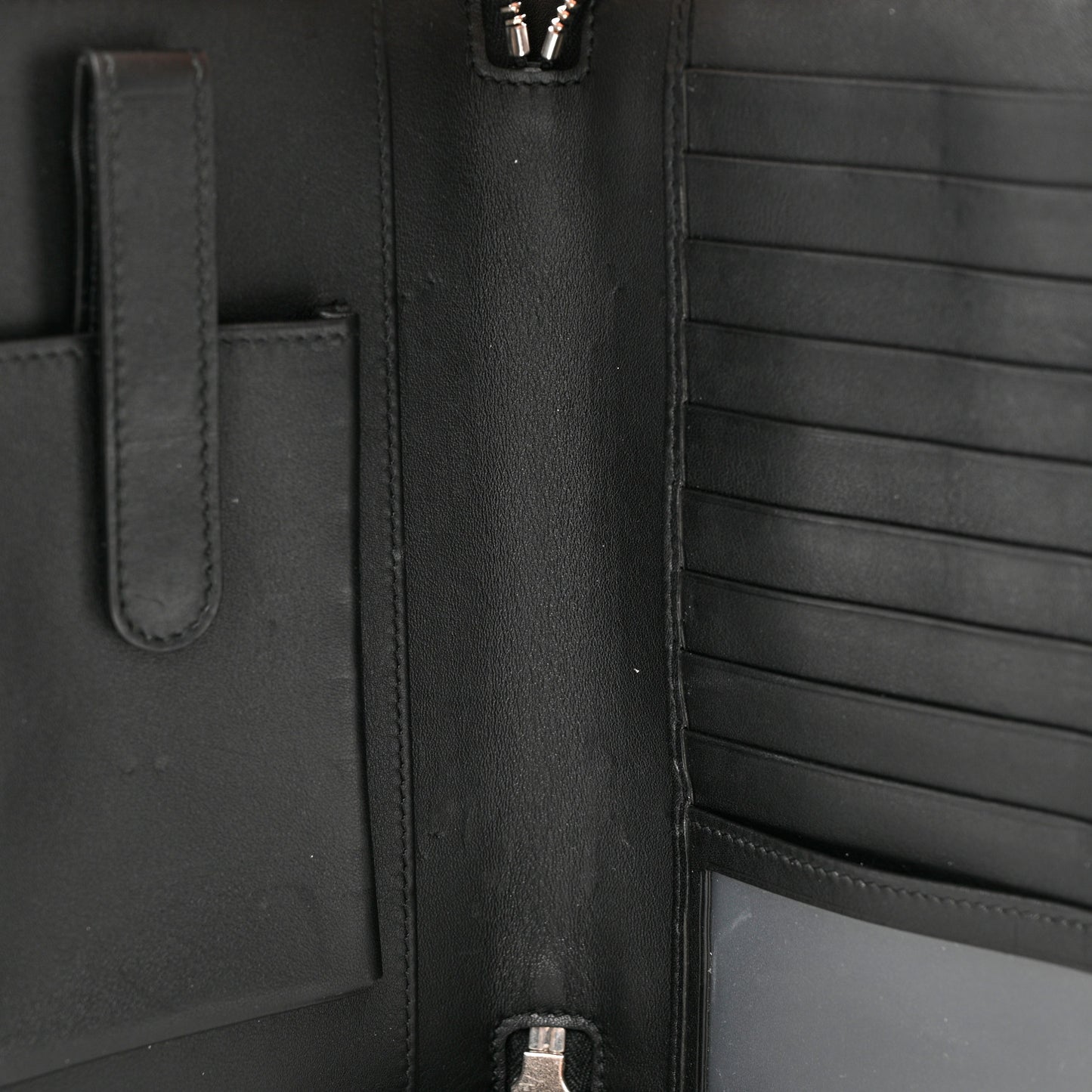 Microguccissima Zip Around Top Handle Travel Wallet Testa di Moro