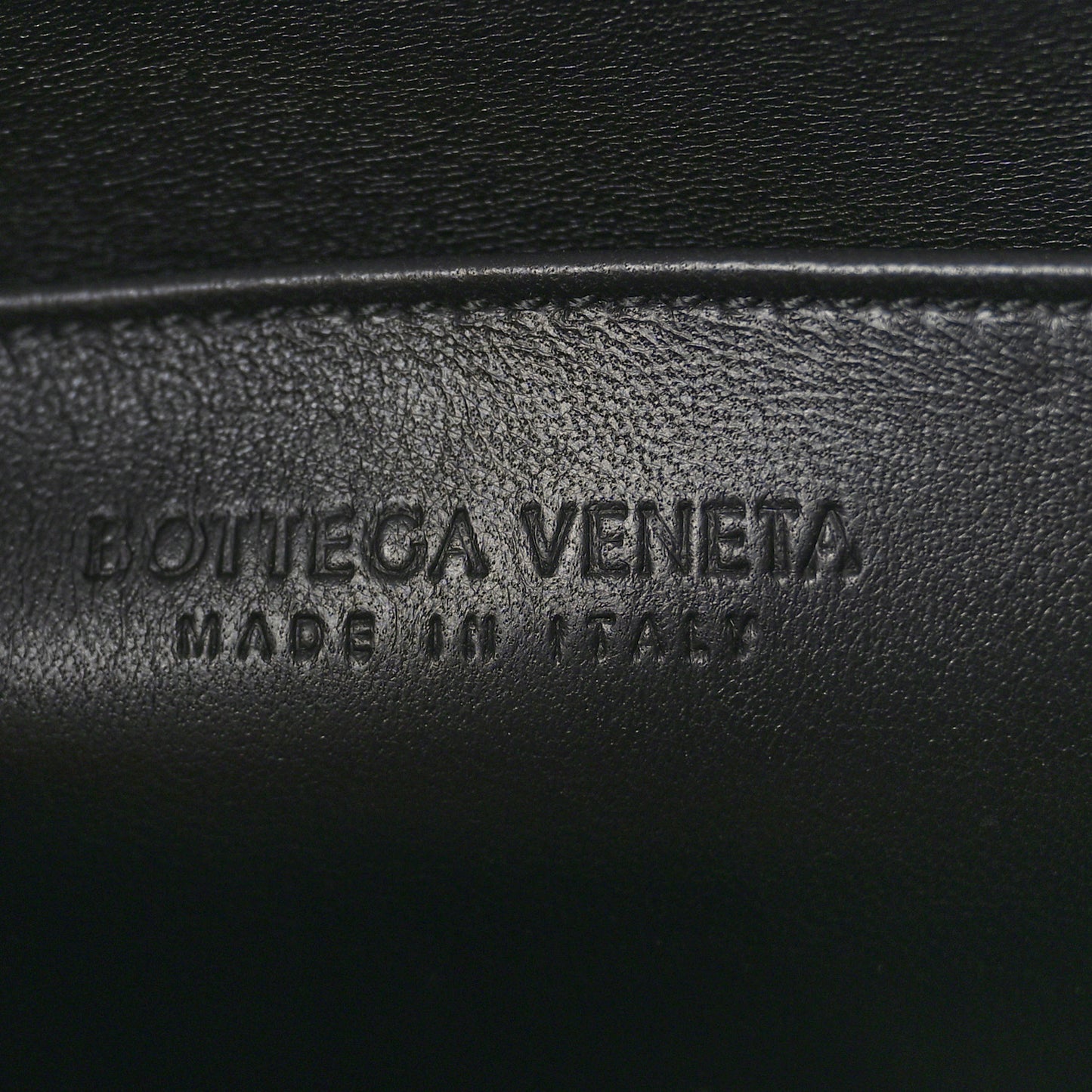 Nappa Intrecciato Small East West Andiamo Shoulder Bag Black