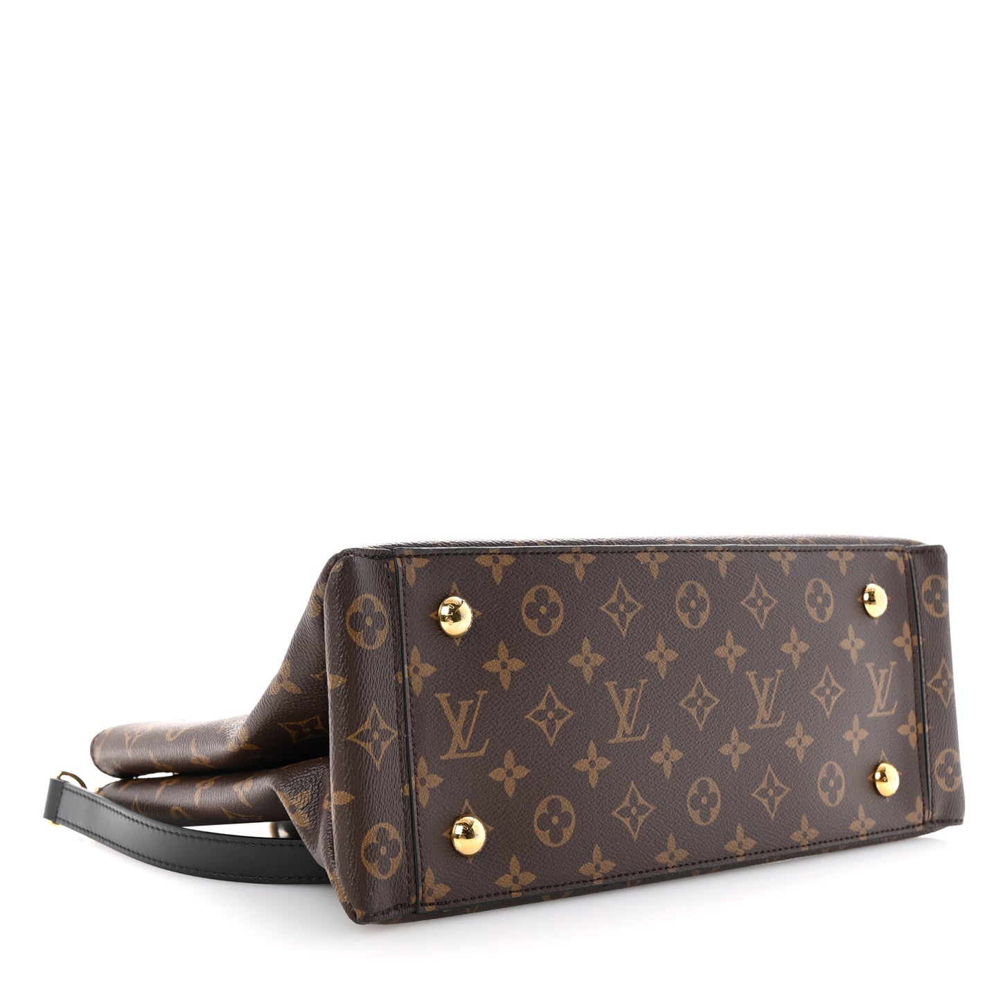 Monogram Flower Tote Black