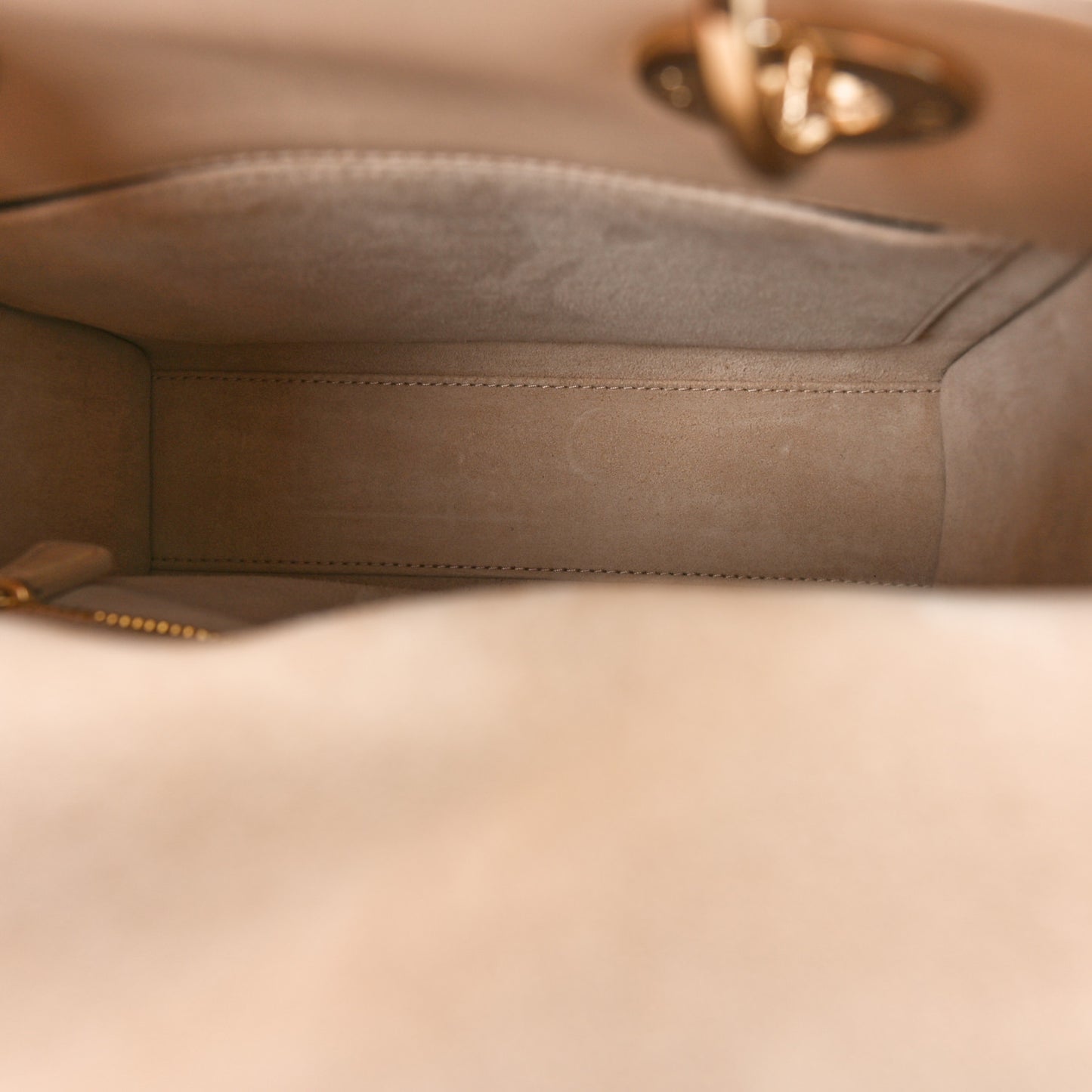 Calfskin Cannage Small My ABCDior Lady Dior Beige