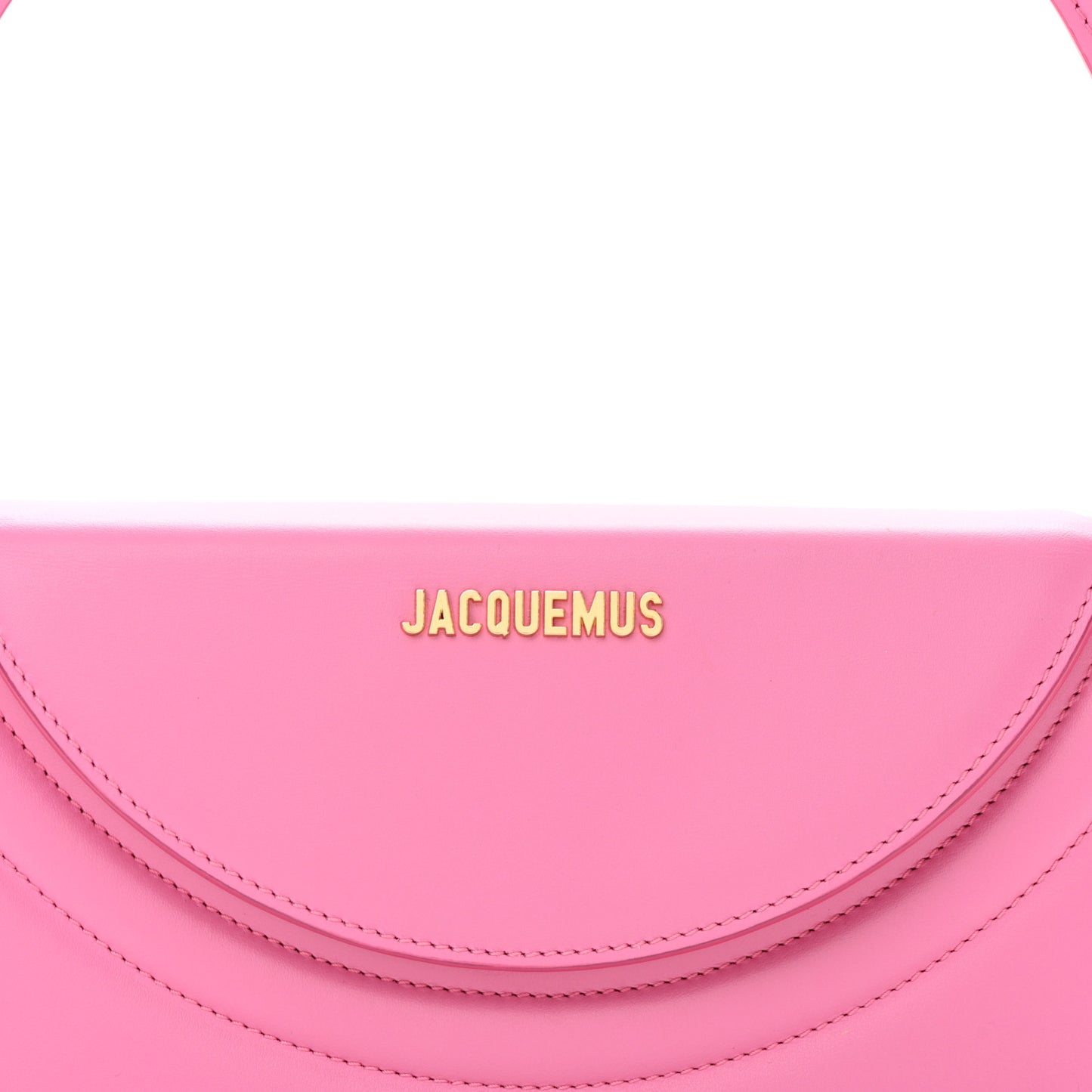 Smooth Calfskin Le Sac Rond Pink