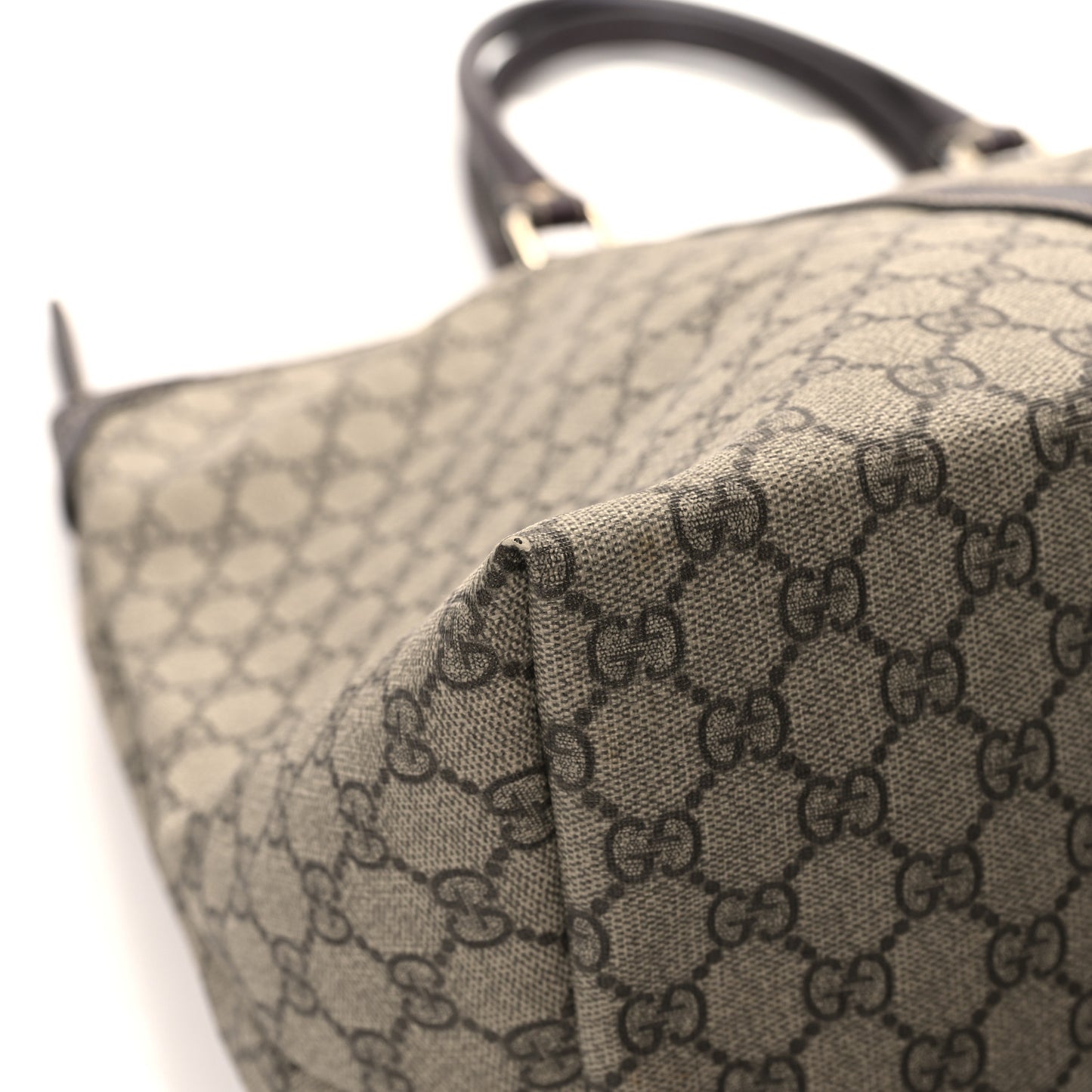 GG Plus Monogram Medium Joy Tote Dark Brown