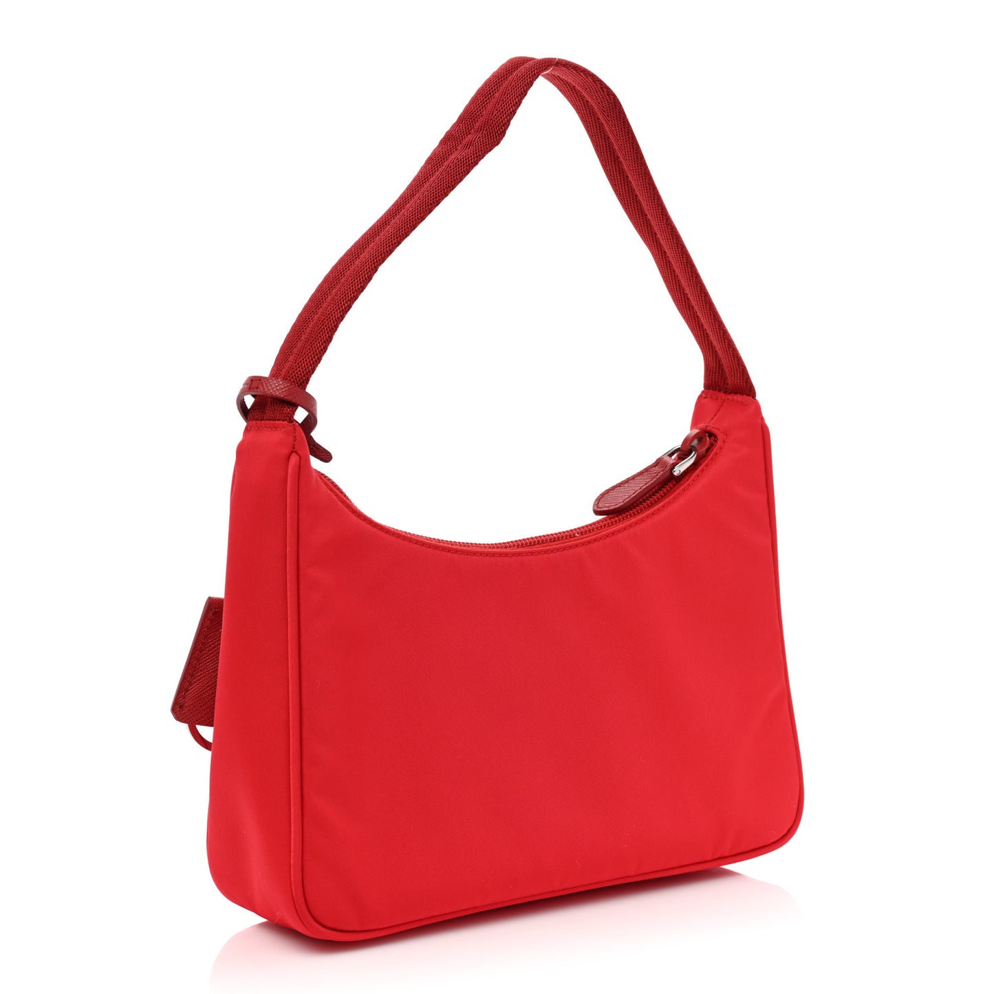Tessuto Nylon Mini Re-Edition 2000 Bag Rosso