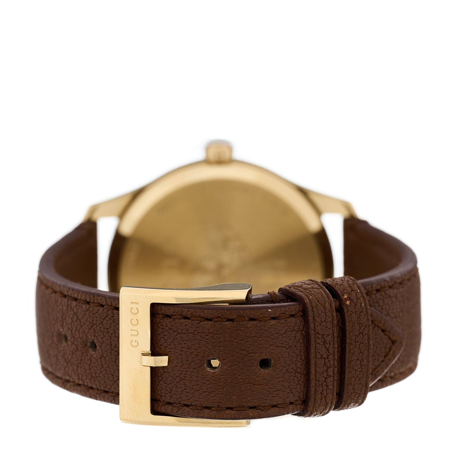 Gucci Stainless Steel Calfskin 36mm G-Timeless Bee Quartz Watch Gold 3 of 5