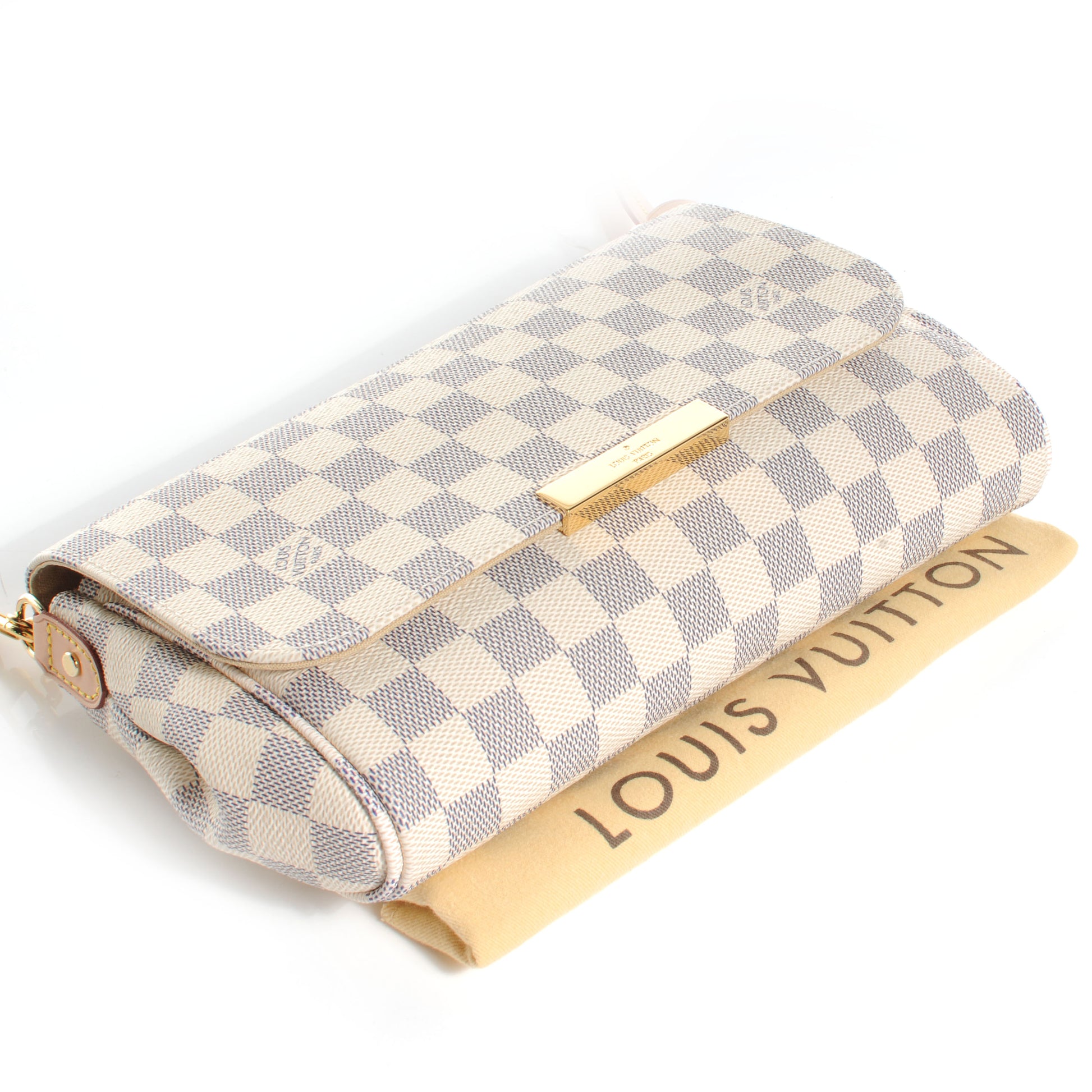 Louis Vuitton Damier Azur Favorite MM 4 of 8