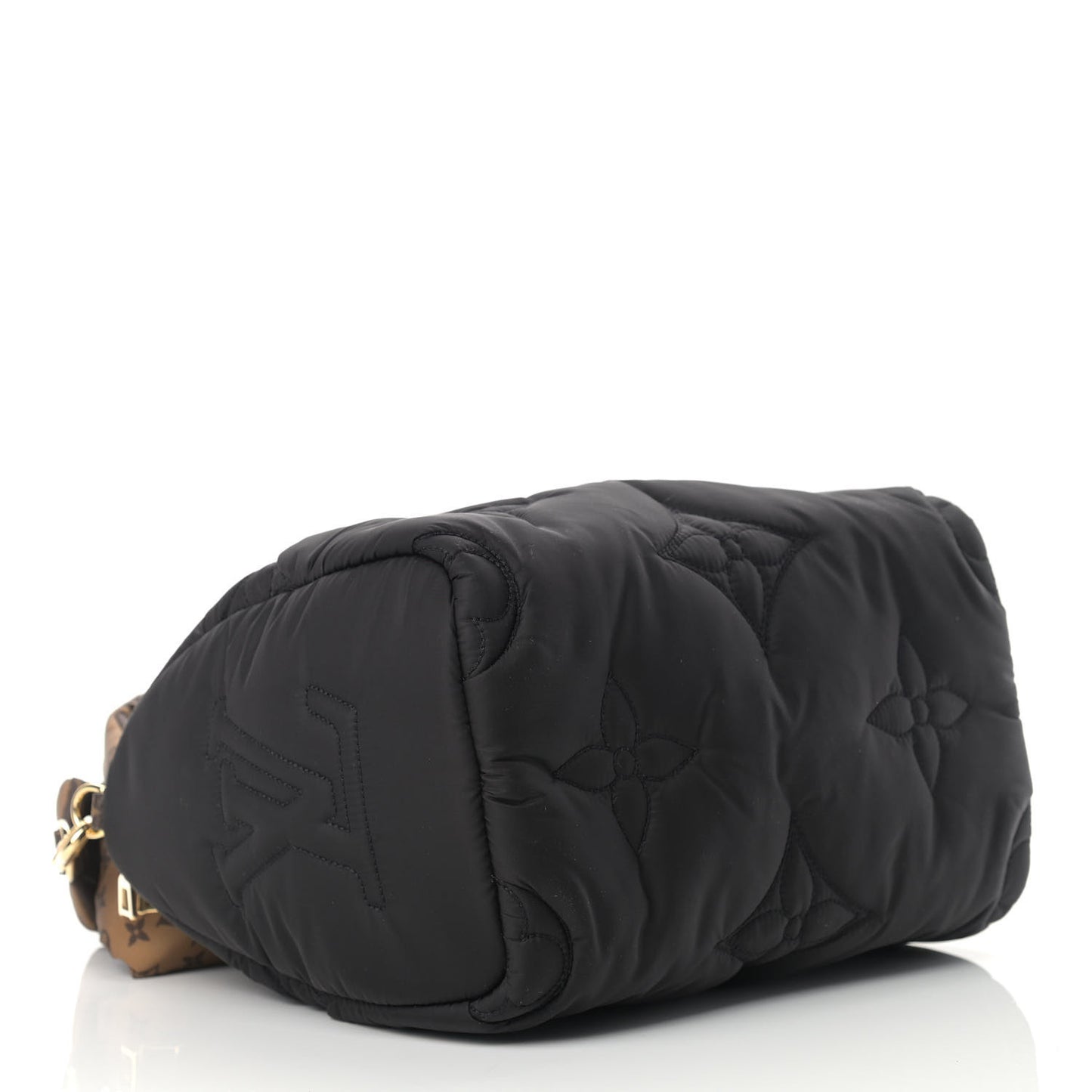 Econyl Mini Monogram Pillow Speedy Bandouliere 25 Black