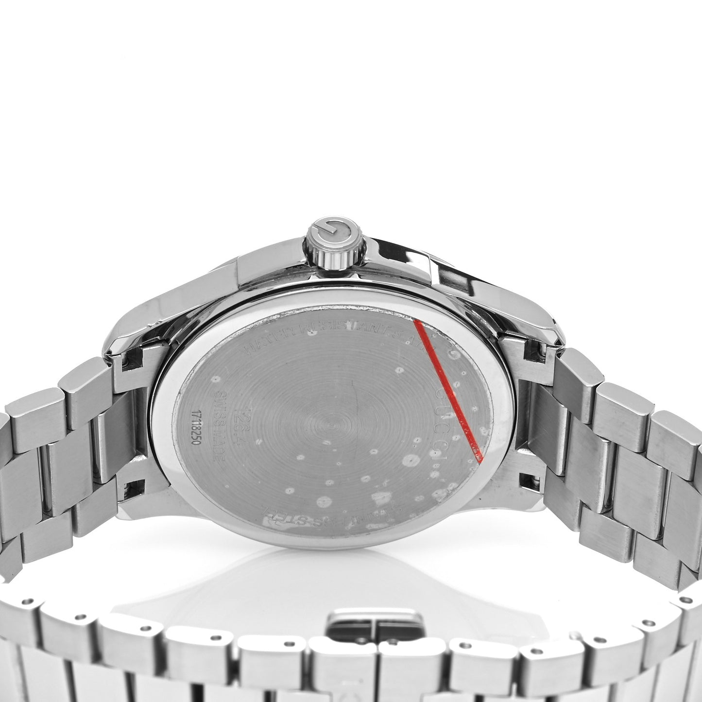 Stainless Steel 38mm G-Timeless Diamante Quartz Watch Brown
