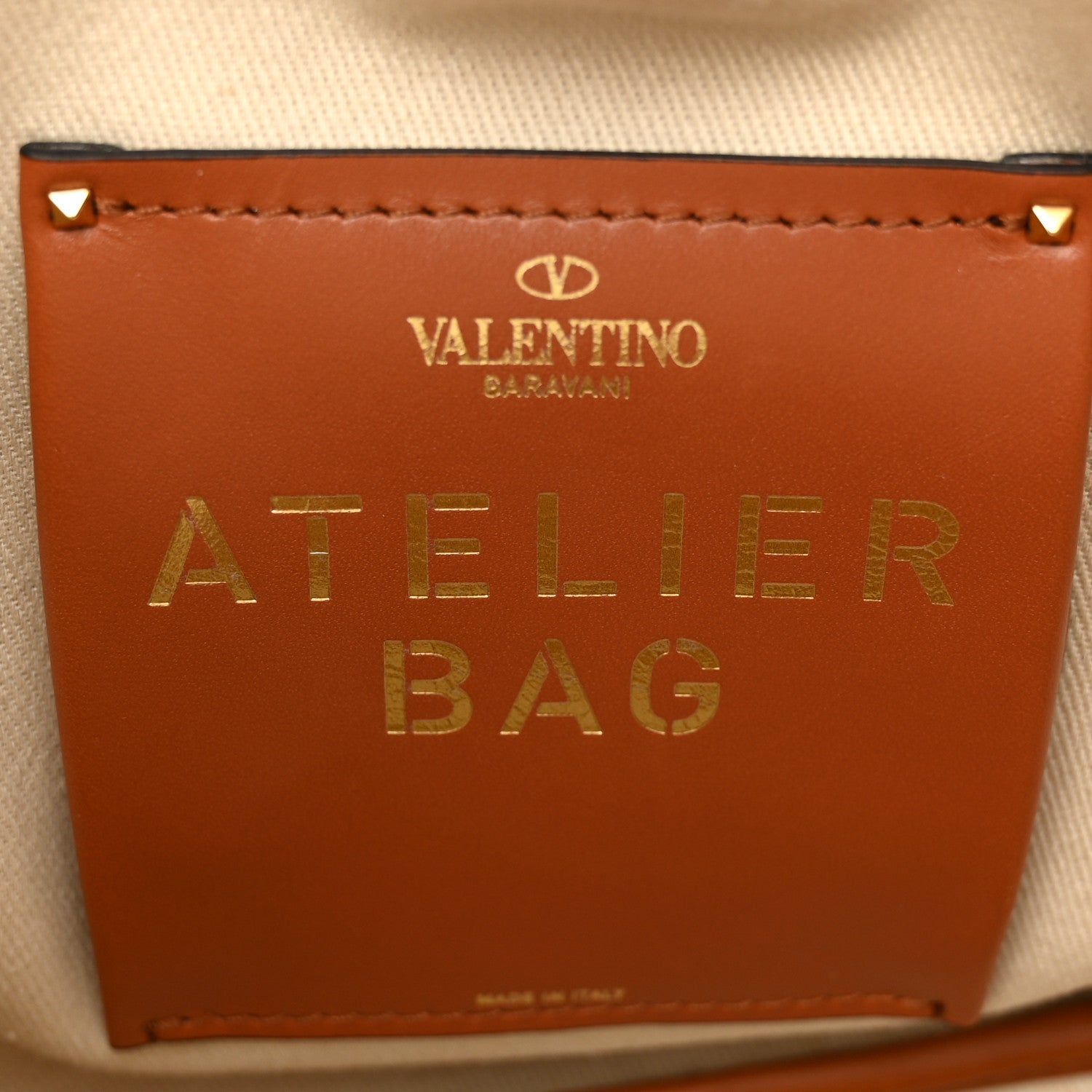 Valentino Garavani Canvas Beaded Embroidered Small Atelier Tote Bag Blue 6 of 11