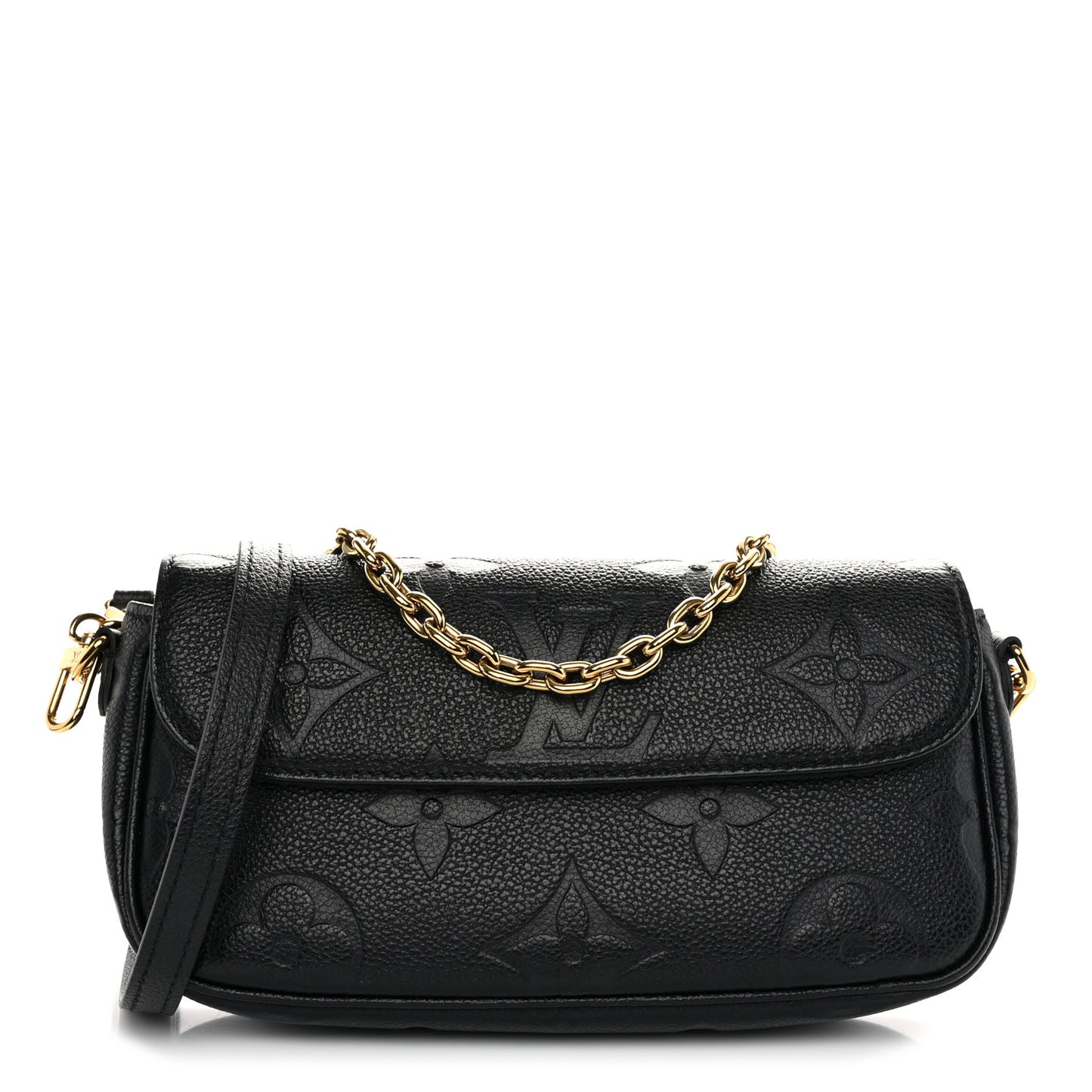Empreinte Monogram Giant Ivy Wallet On Chain Black