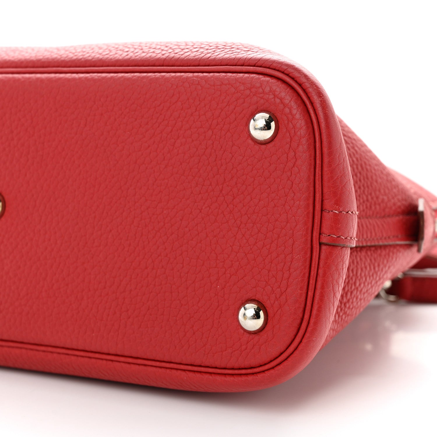 Hermes Taurillon Clemence Bolide 31 Rouge Garance 9 of 16