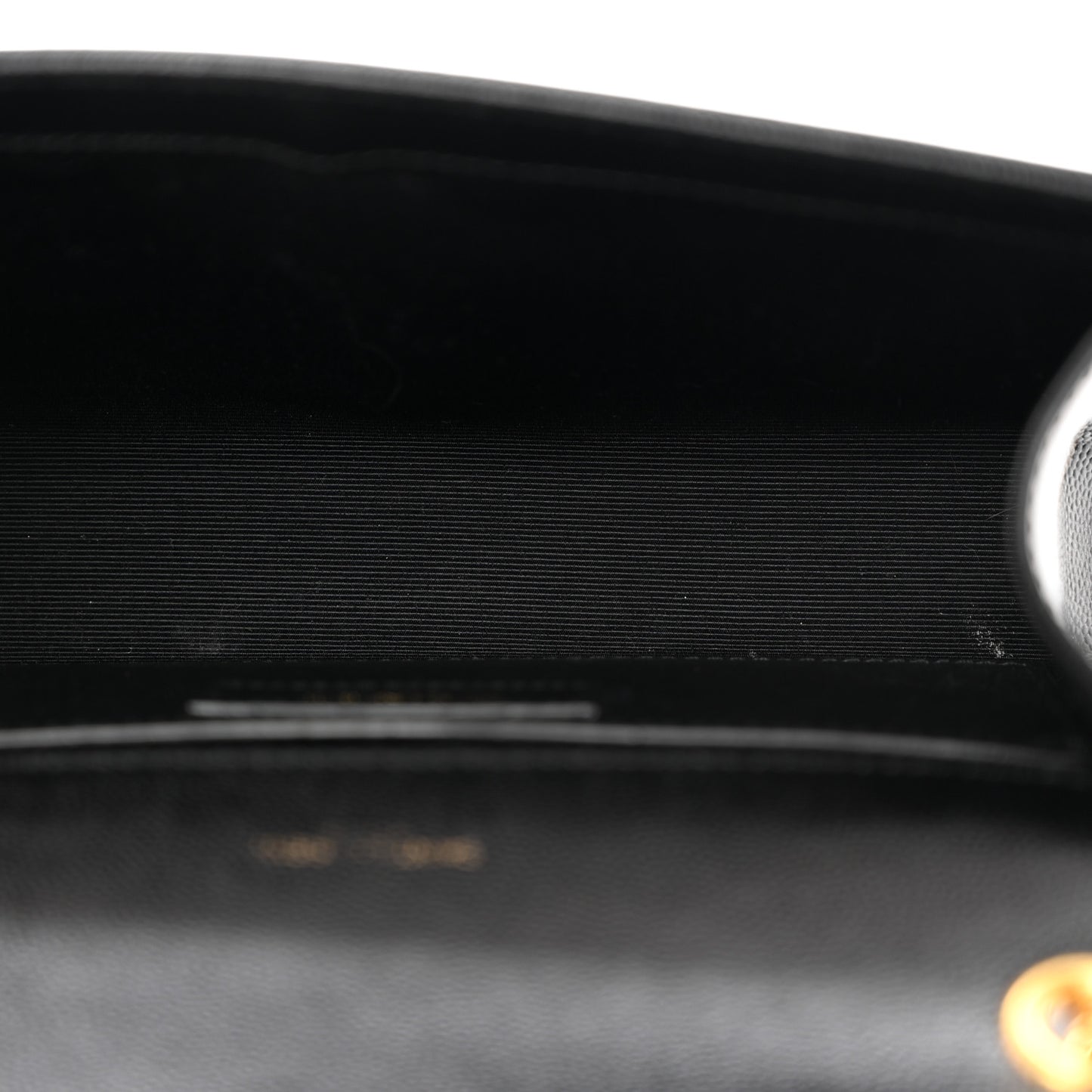 Grain De Poudre Small Classic Monogram Kate Satchel Black