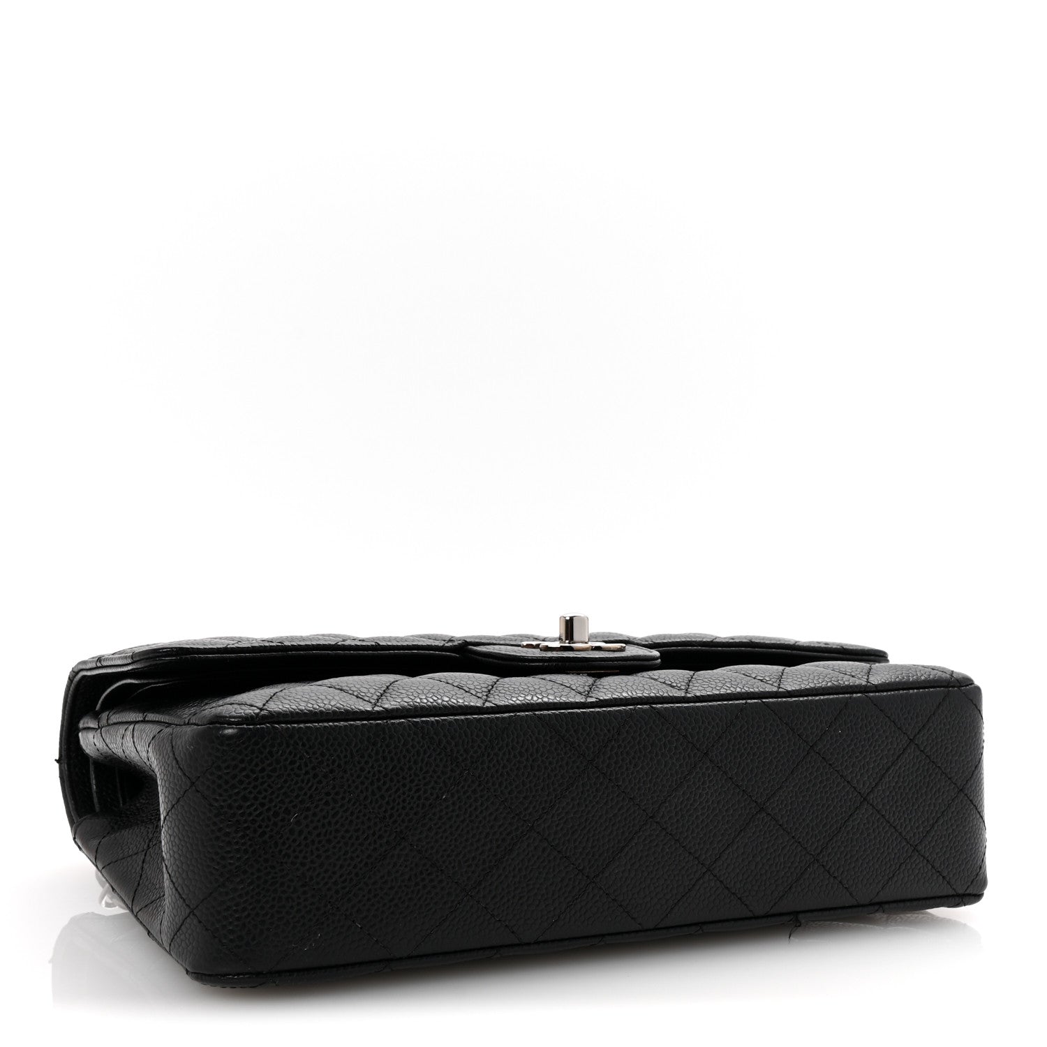 Chanel Caviar Quilted Medium Double Flap Black 4 of 10