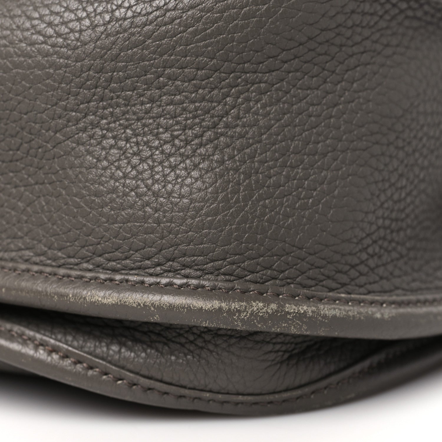 Hermes Taurillon Clemence Evelyne III GM Etoupe 11 of 11