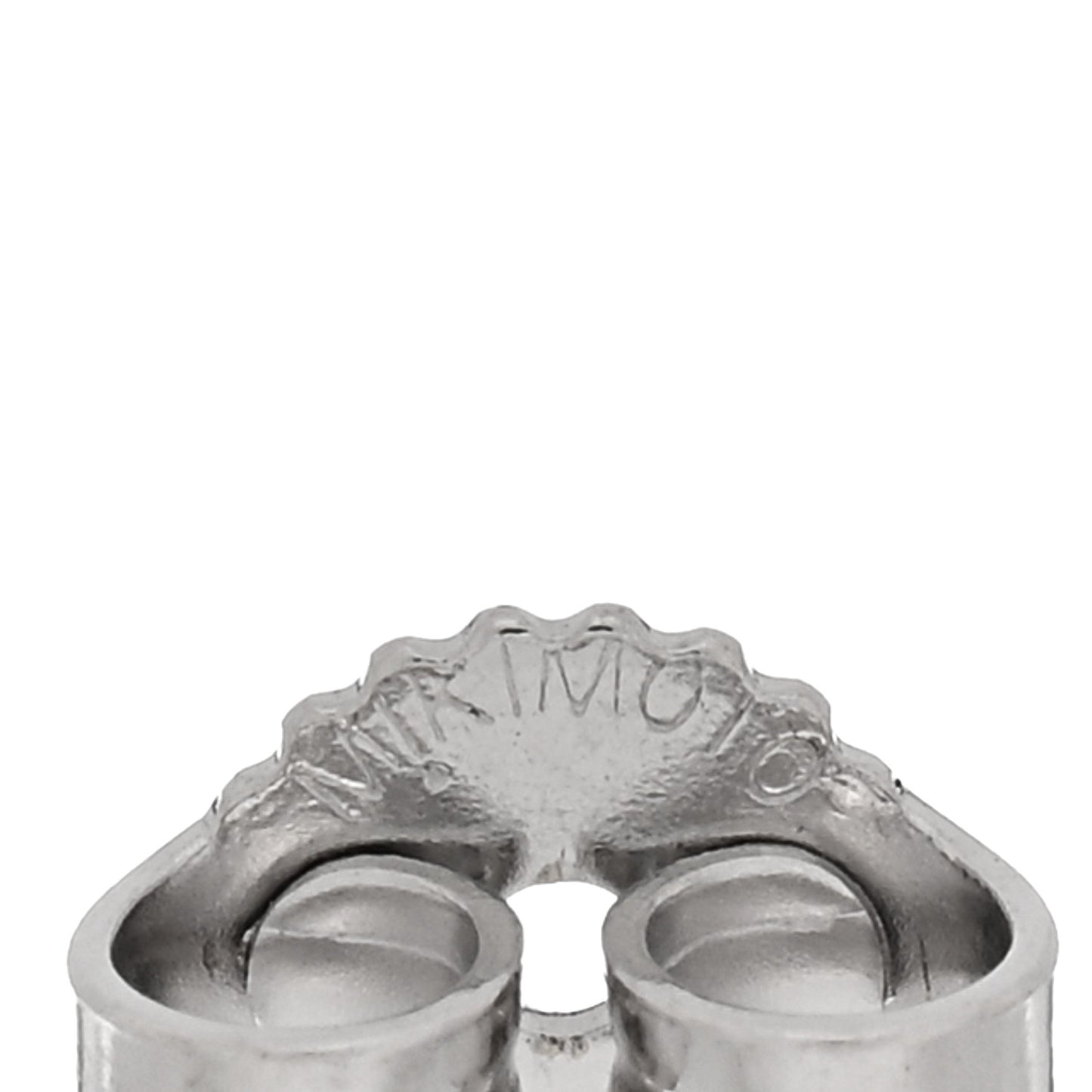 18K White Gold Diamond Akoya Pearl 7-7.5mm Stud Earrings