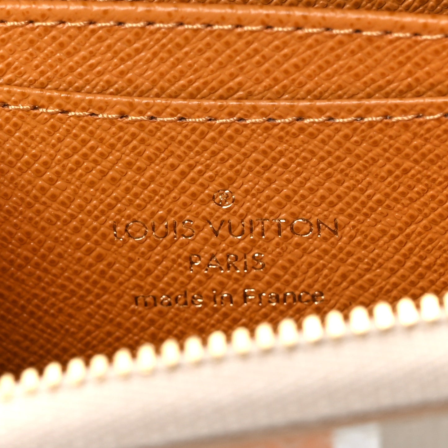 Monopaname Zippy Coin Purse Beige Ocher