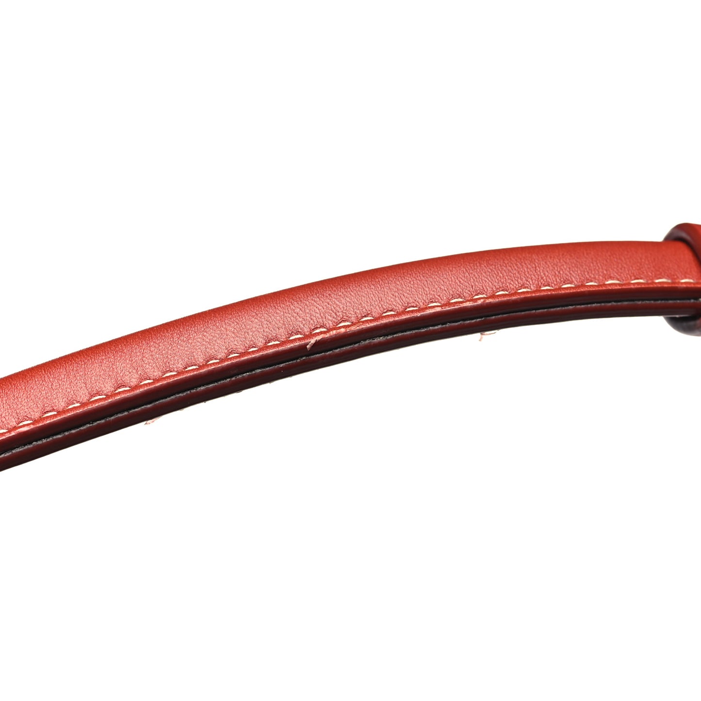 French Calfskin Maxi Intrecciato Medium Arco Red