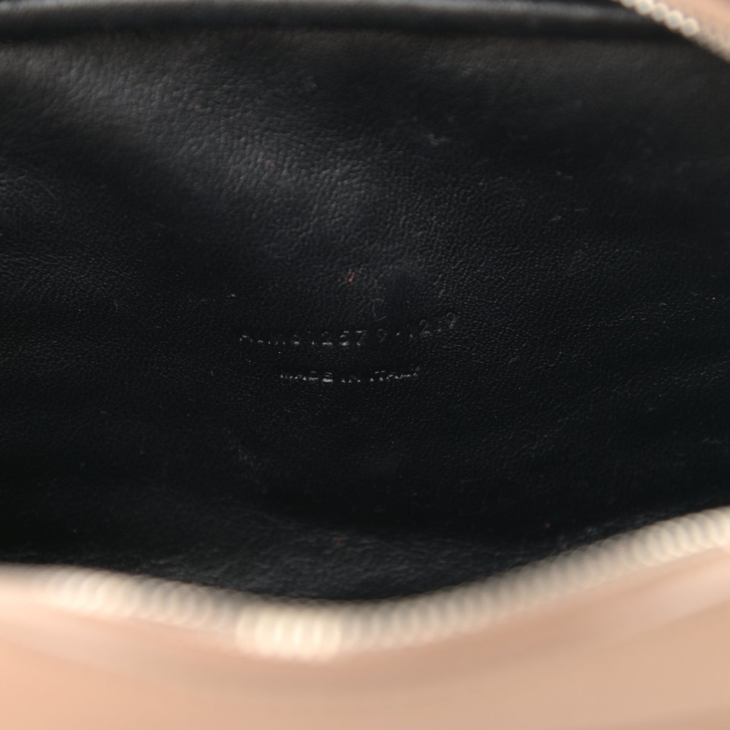 Grain De Poudre Matelasse Monogram Mini Lou Camera Bag Dark Latte