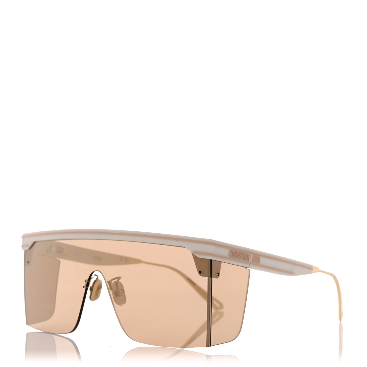 Diorclub M1U Mask Sunglasses White