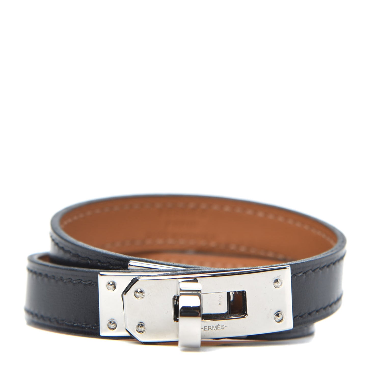 Box Kelly Double Tour Bracelet T3 Black