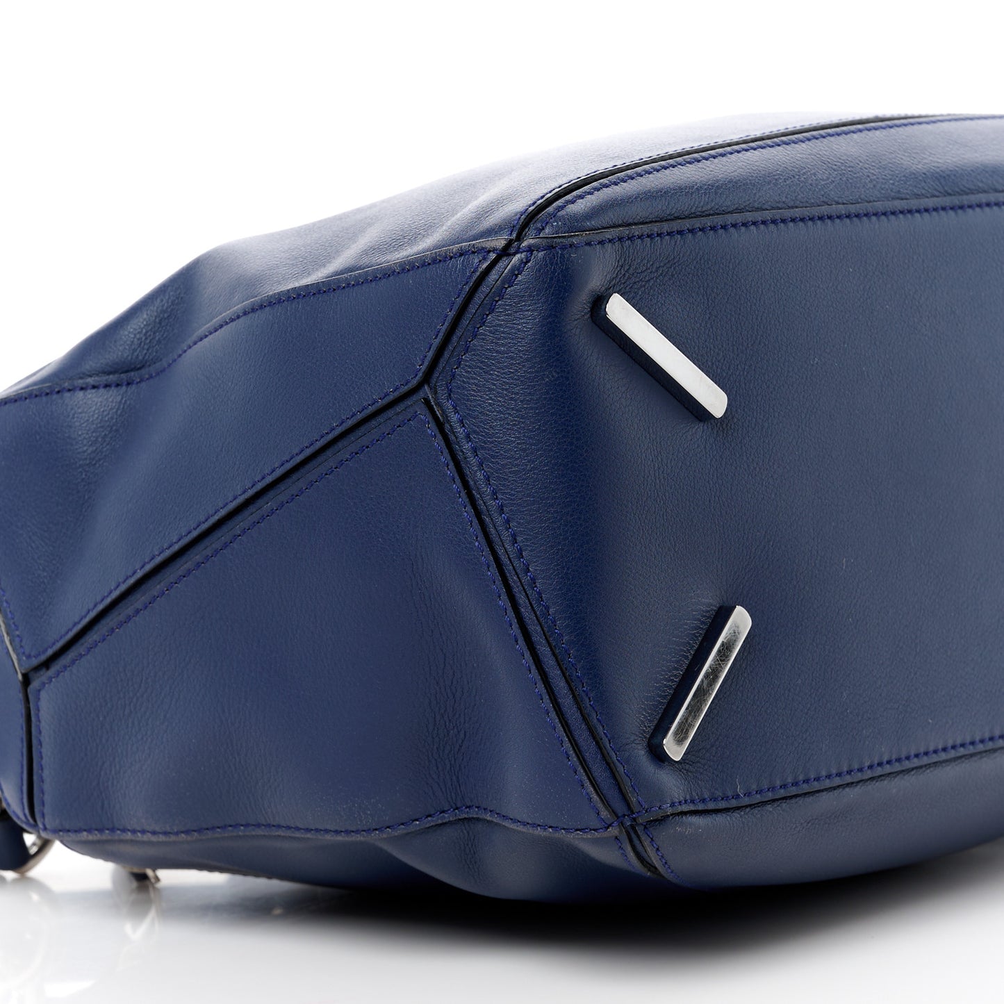 Calfskin Medium Puzzle Bag Marine