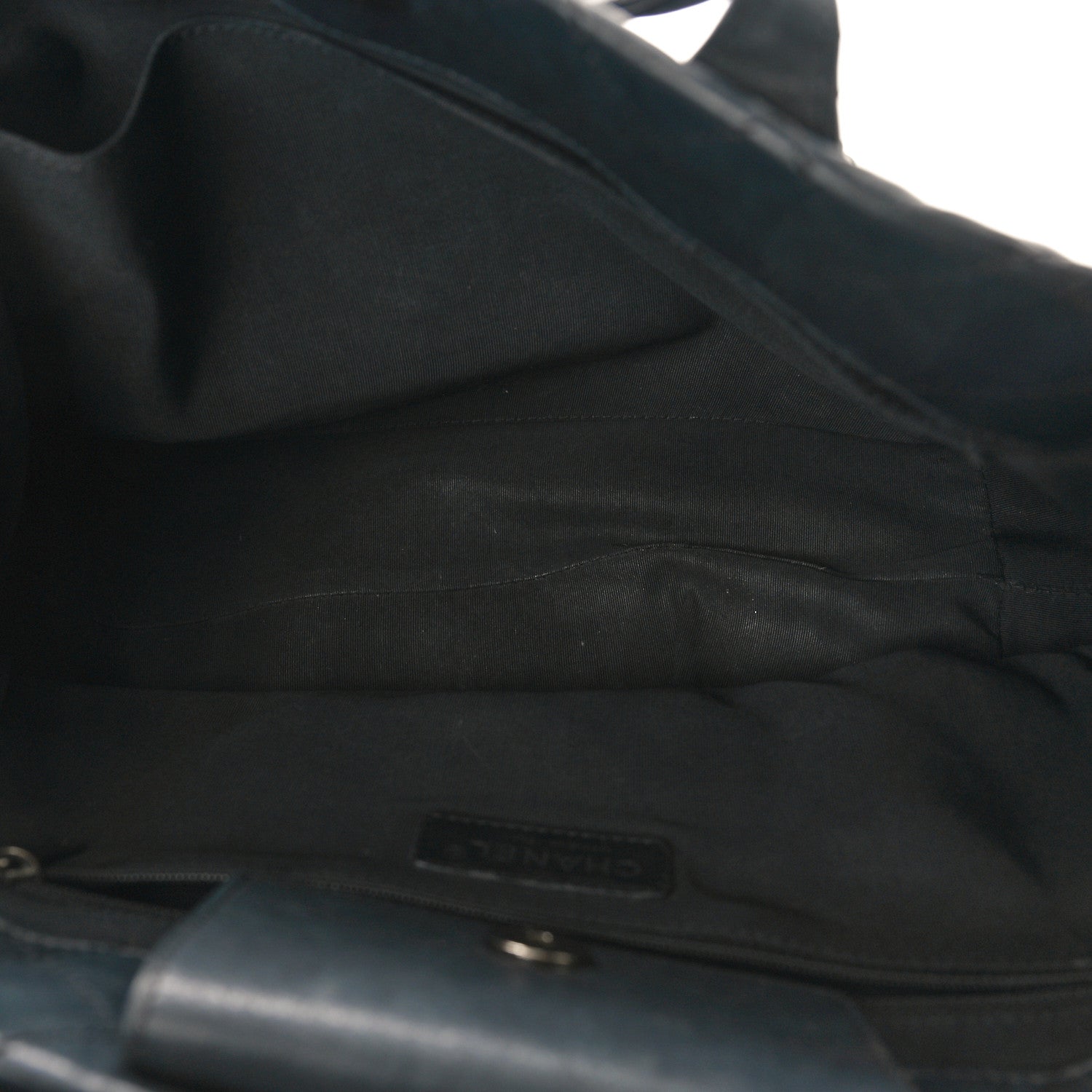 Chanel Calfskin Quilted Small Easy Shopping Tote Black 5 of 16
