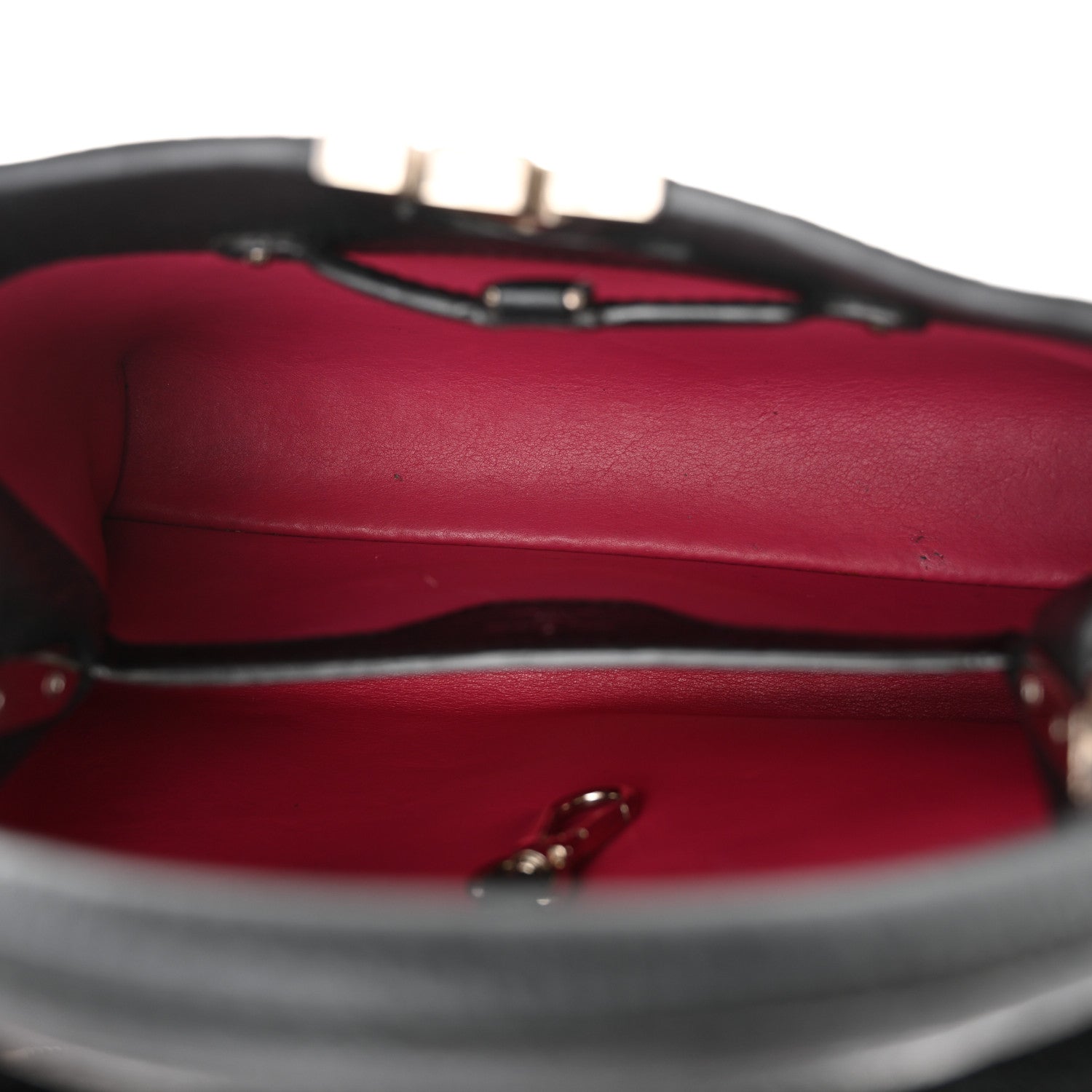 Louis Vuitton Taurillon Capucines BB Black 5 of 13