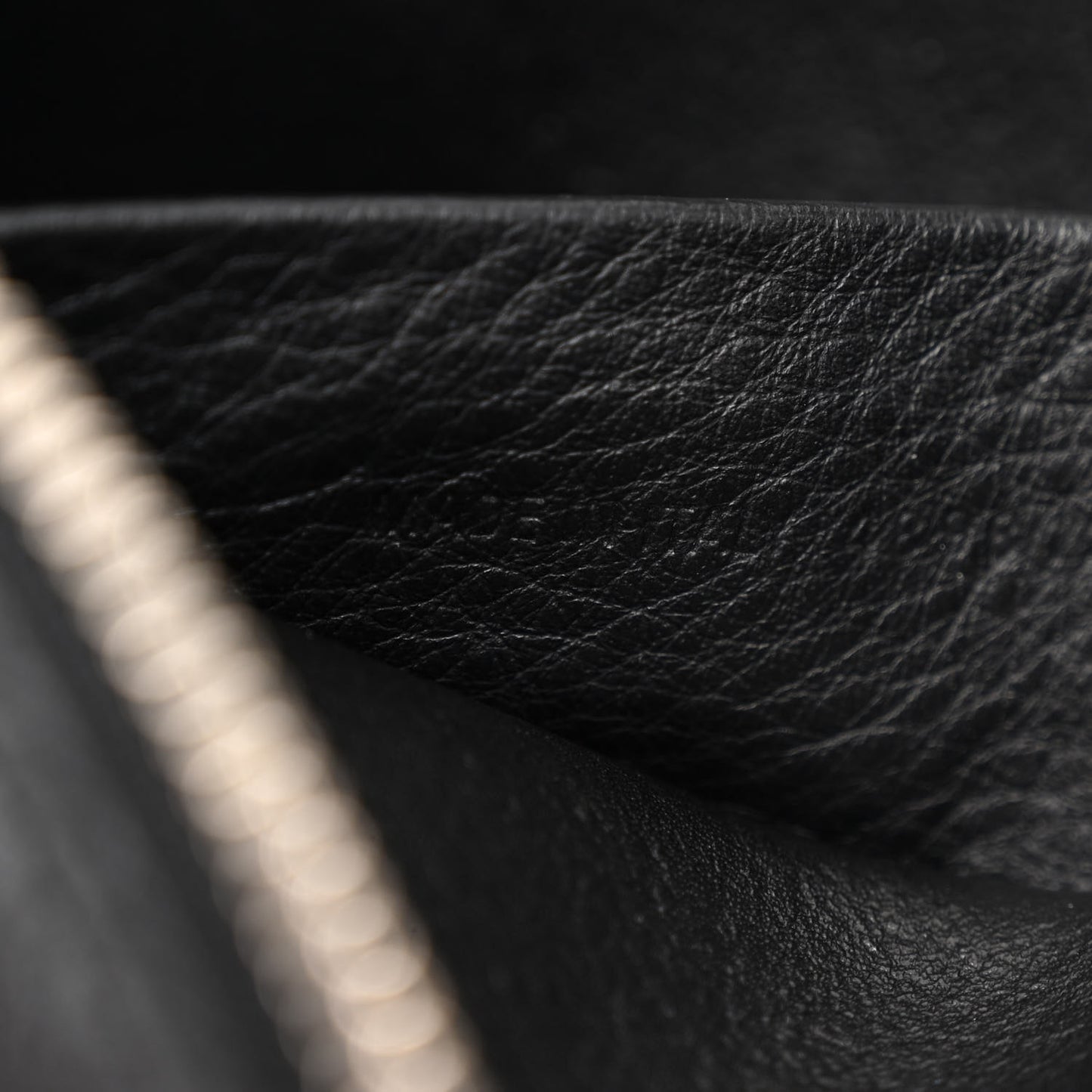 Calfskin Logo XS Everyday Camera Bag Black