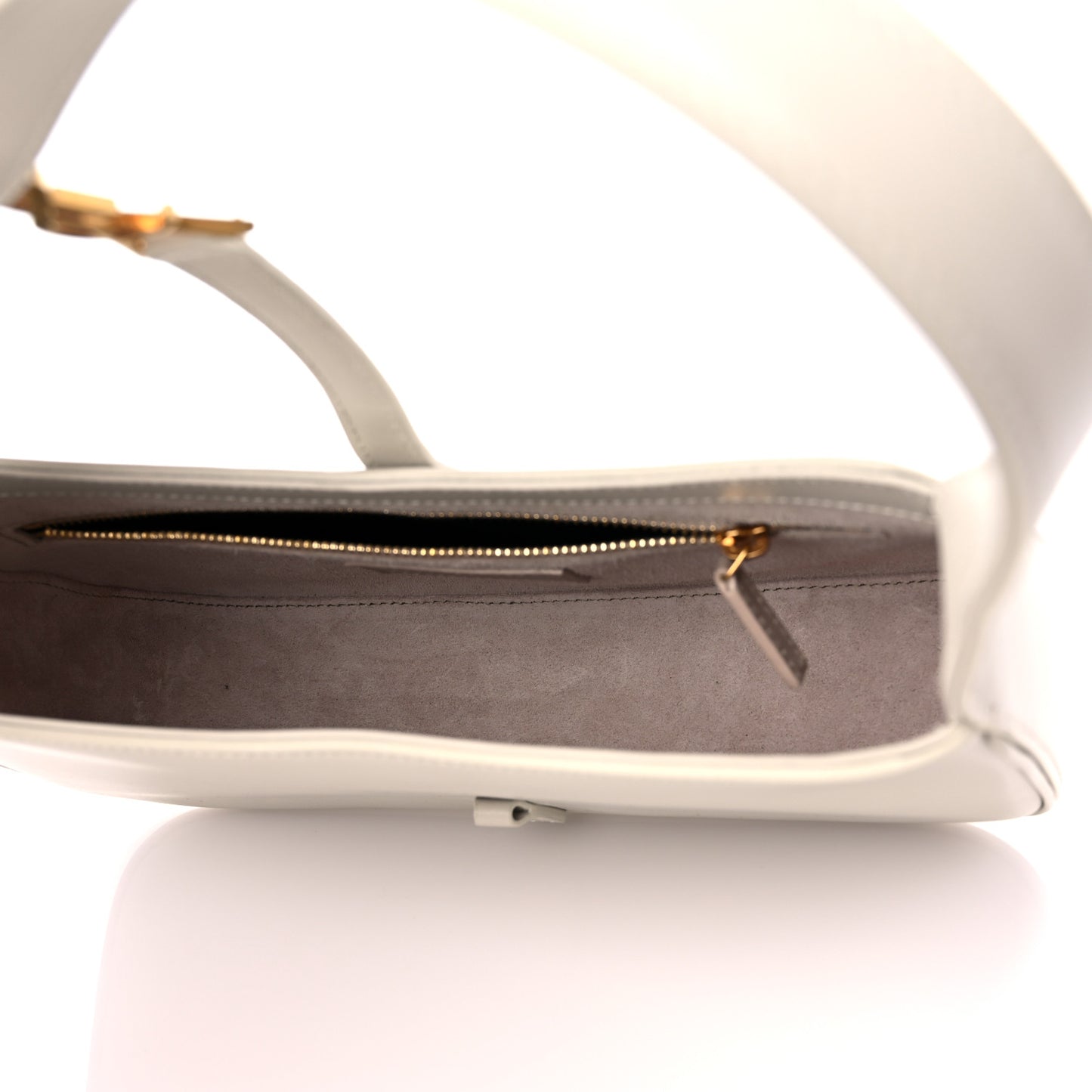 Smooth Calfskin Le 5 A 7 Hobo Blanc Vintage