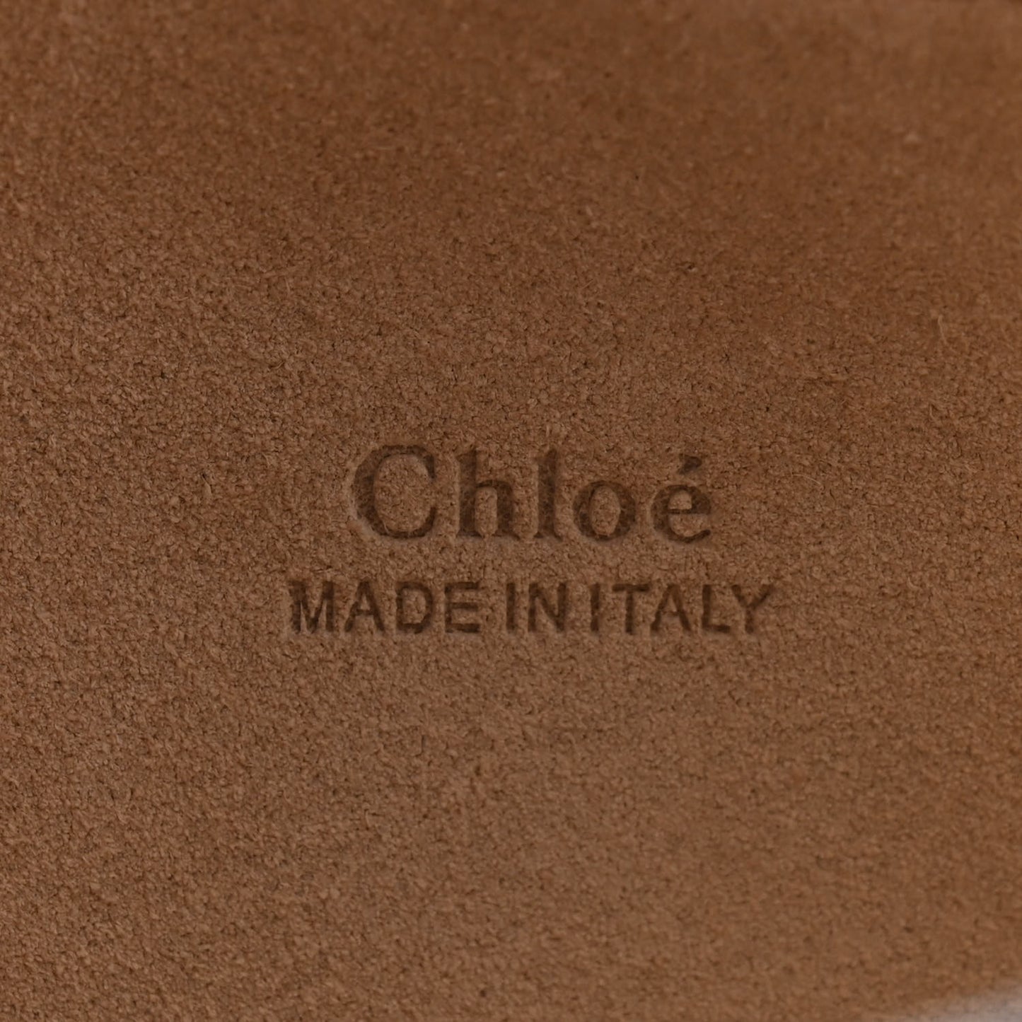 Suede Calfskin Medium Faye Shoulder Bag Tobacco