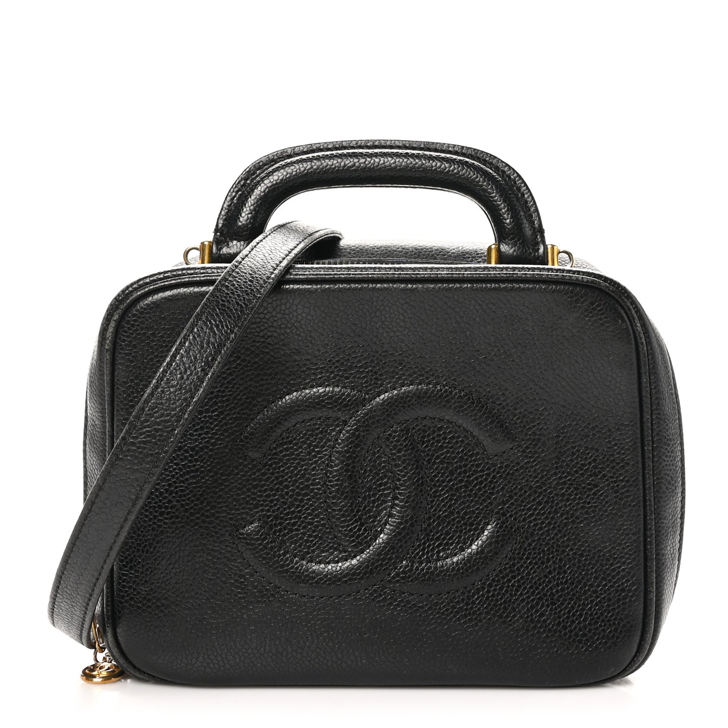 Caviar Timeless CC Vanity Case Black