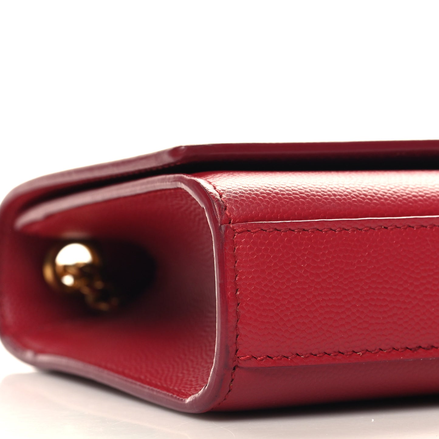 Grain De Poudre Small Monogram Kate Satchel Red